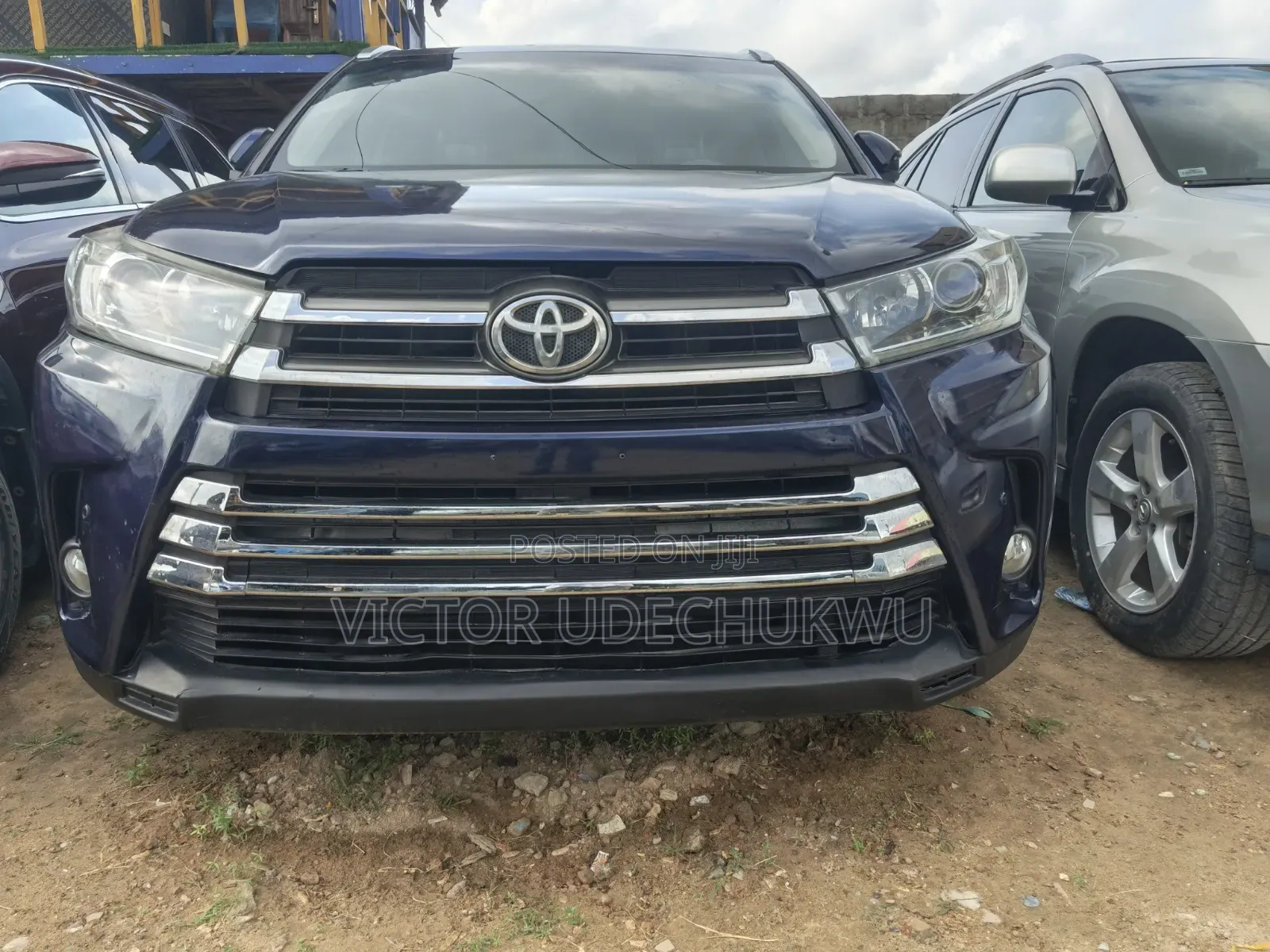 Toyota Highlander Limited V6 4x4 (3.5L 6cyl 6A) 2016 Blue