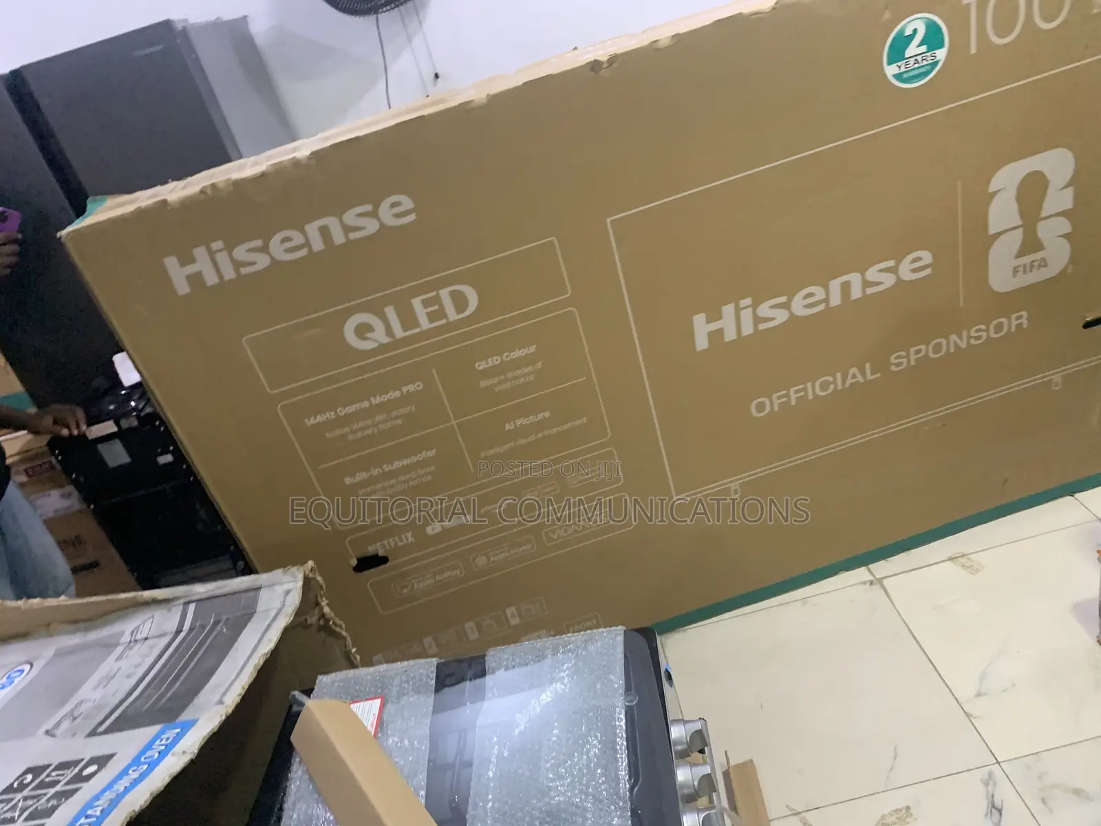 Hisense QLED 100-Inch Smart Television – Enjoy Every Picture in Style
