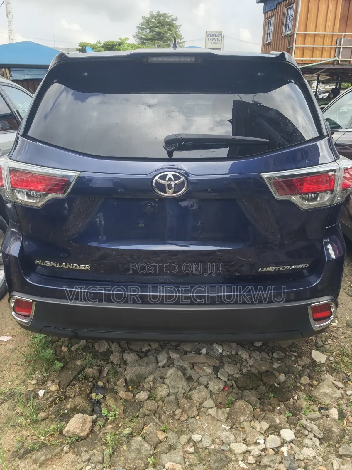 Toyota Highlander Limited V6 4x4 (3.5L 6cyl 6A) 2016 Blue