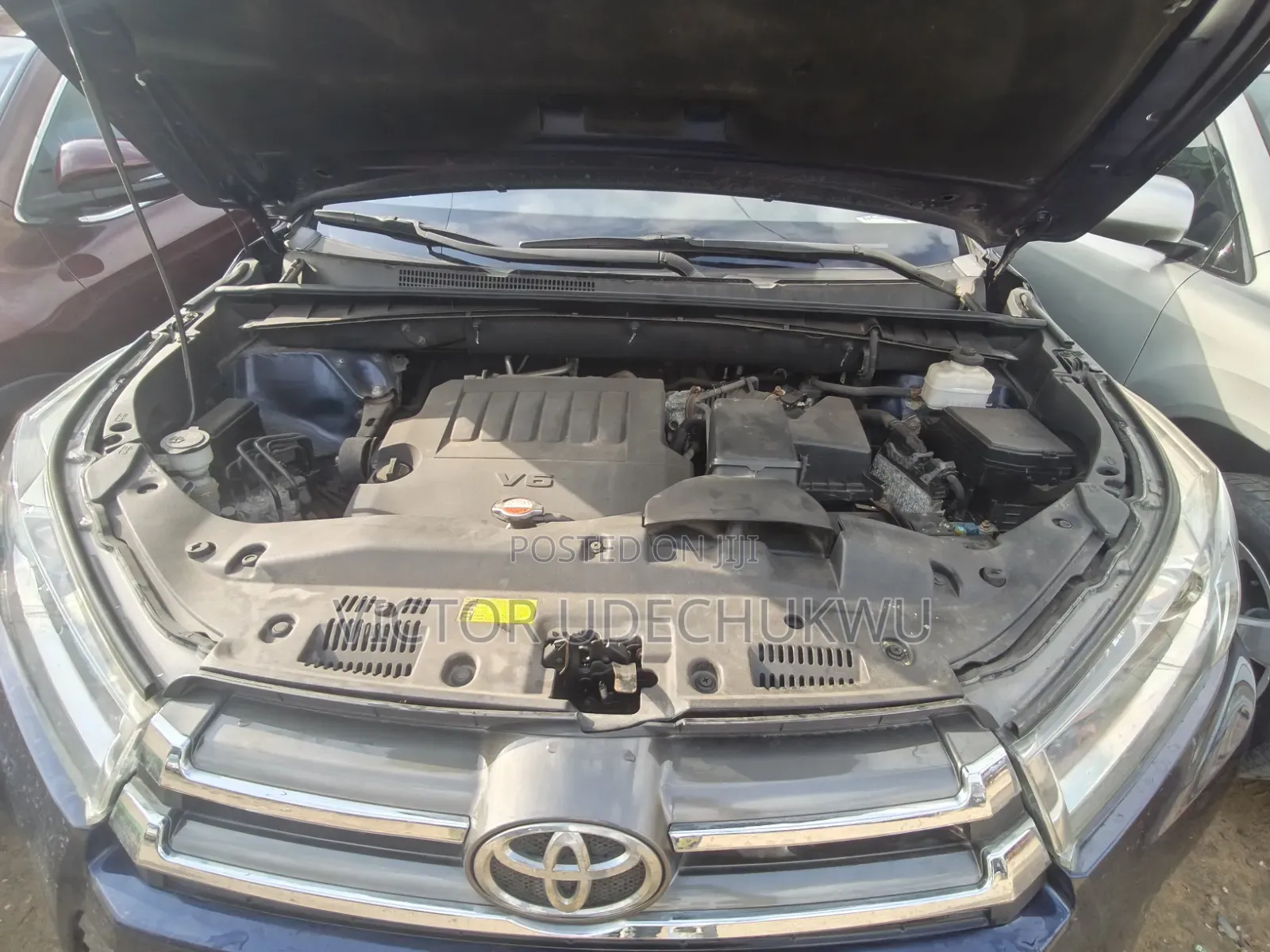 Toyota Highlander Limited V6 4x4 (3.5L 6cyl 6A) 2016 Blue