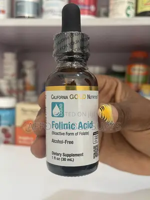 California Gold Nutrition Folinic Acid Liquid 400mcg – 30ml