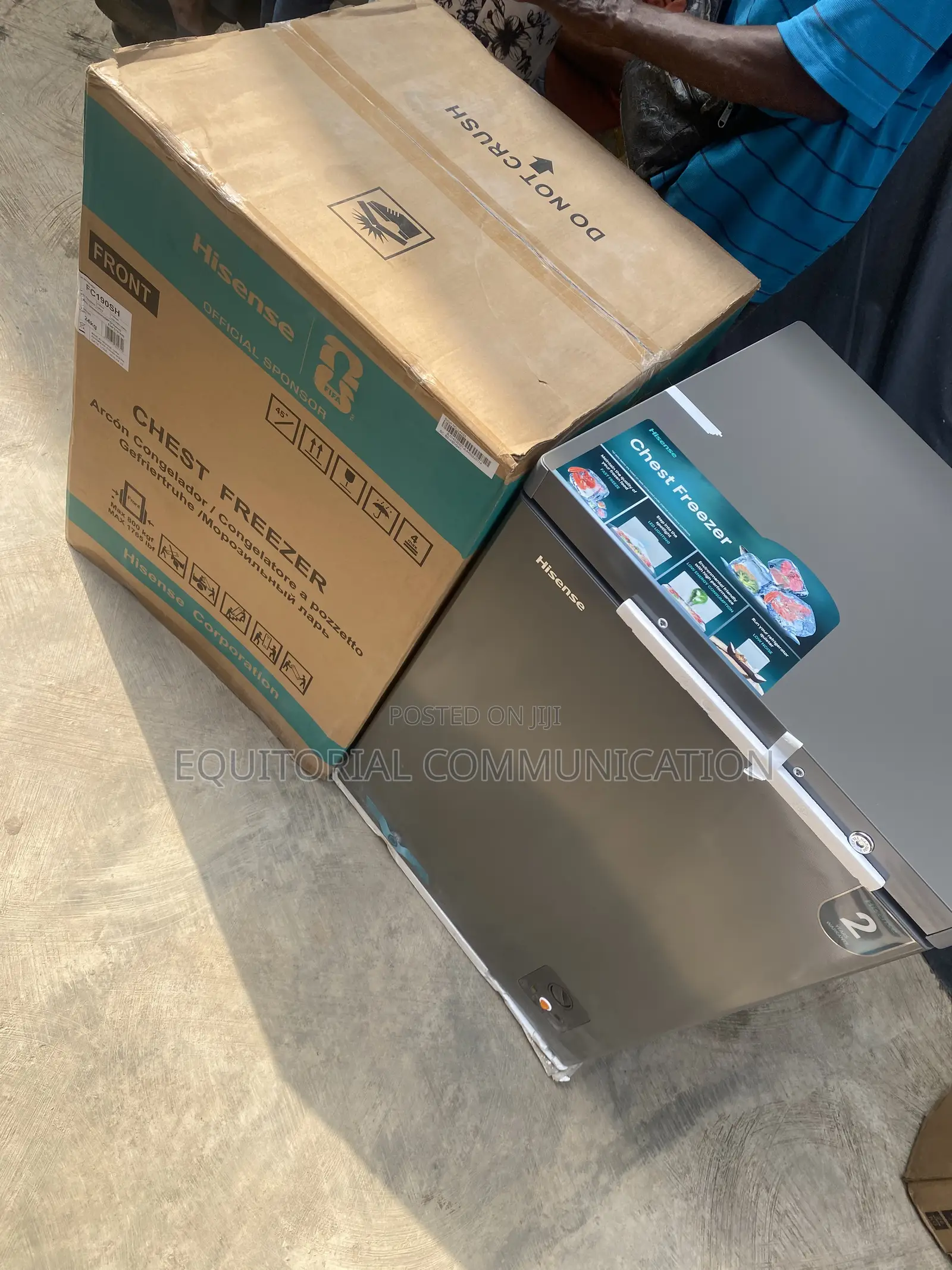 Hisense Chest Freezer FC190SH With 141L Capacity