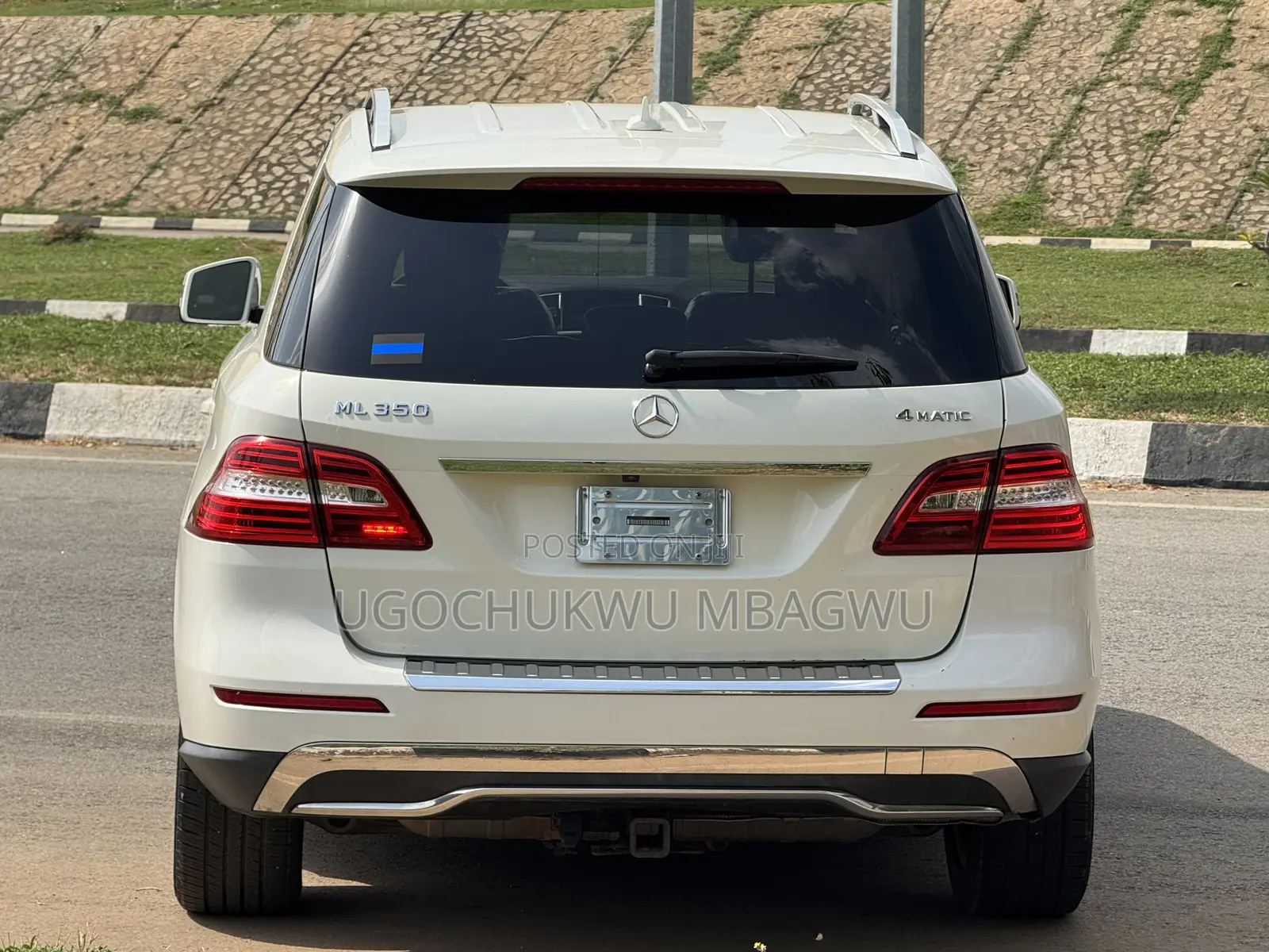 Mercedes-Benz M Class ML 350 4Matic 2013 White