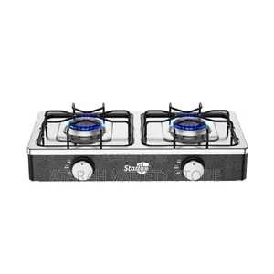Starlux Portable Double Burner Gas Cooker
