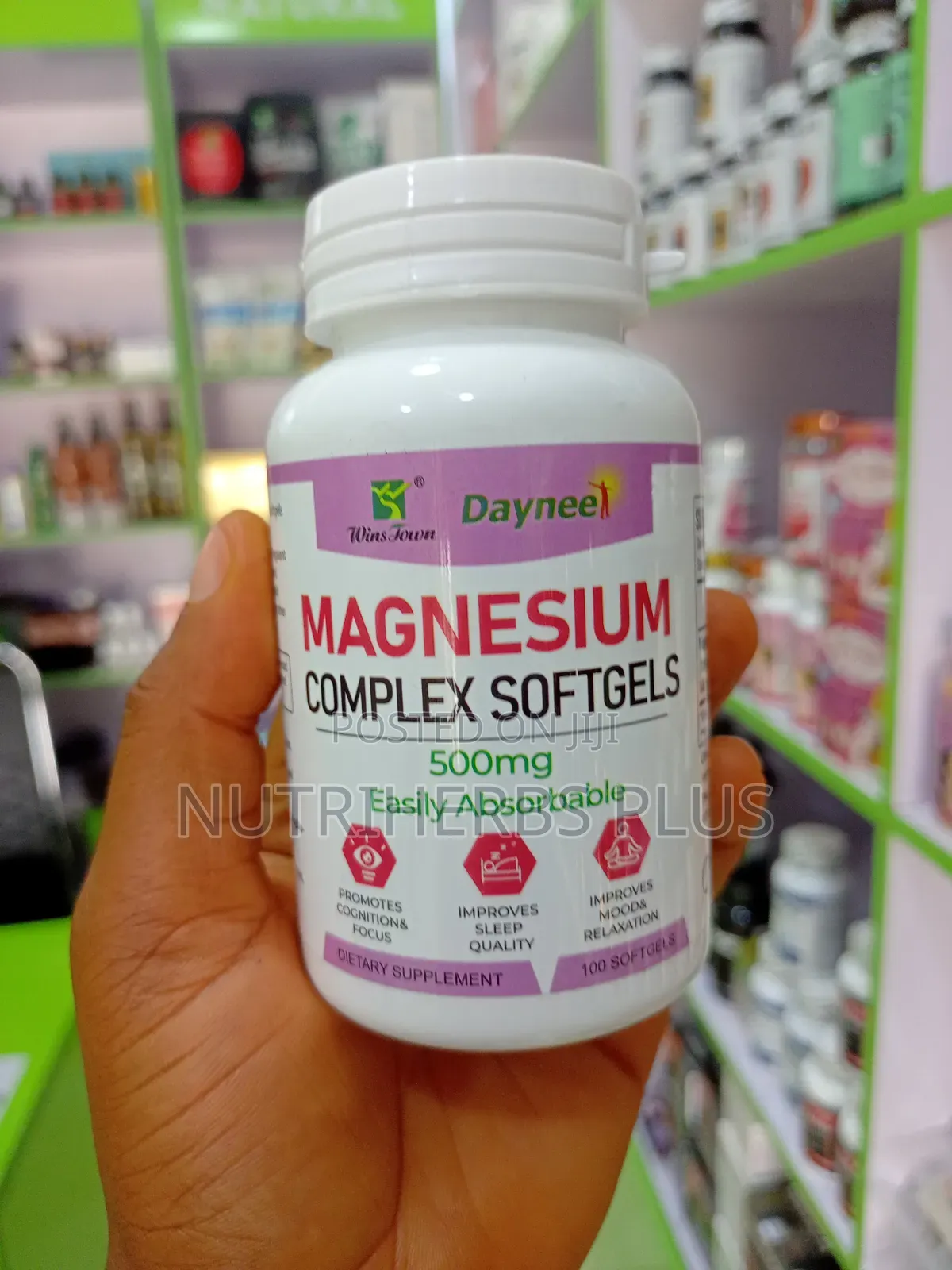 Daynee Magnesium Complex Softgel (Supports Muscle Relaxation)