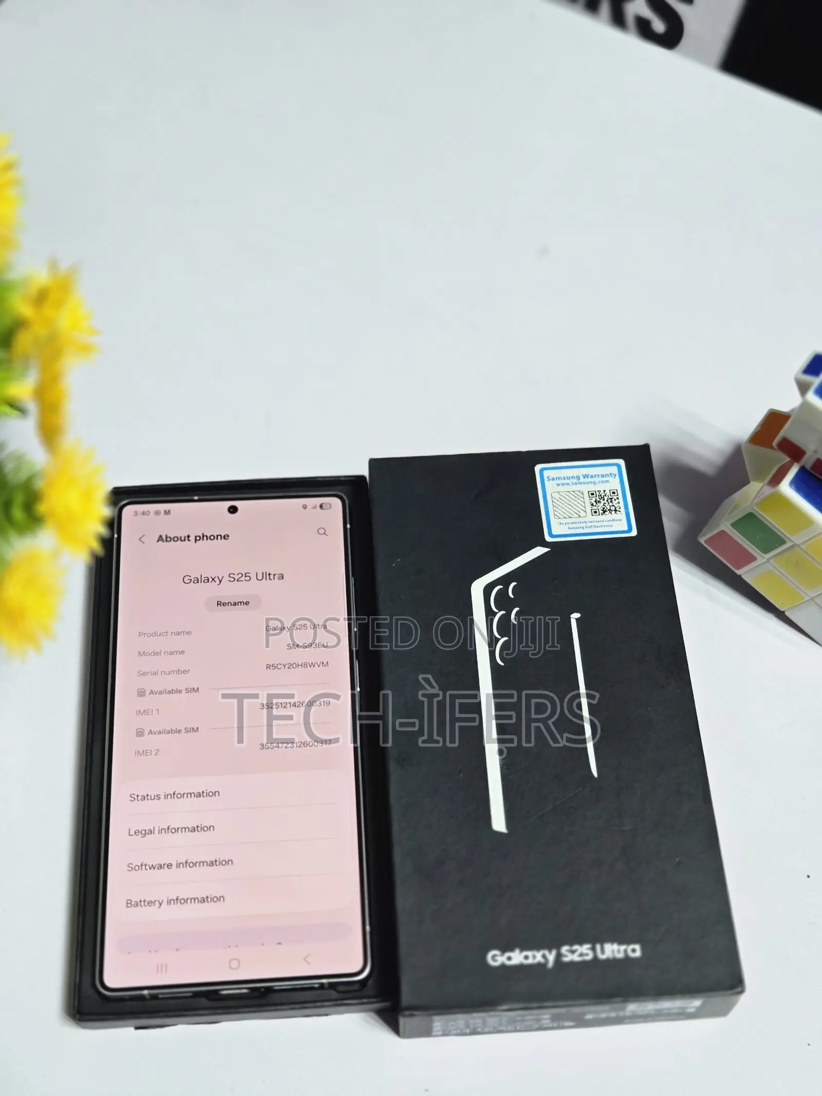 Samsung Galaxy S25 Ultra 256 GB Gray