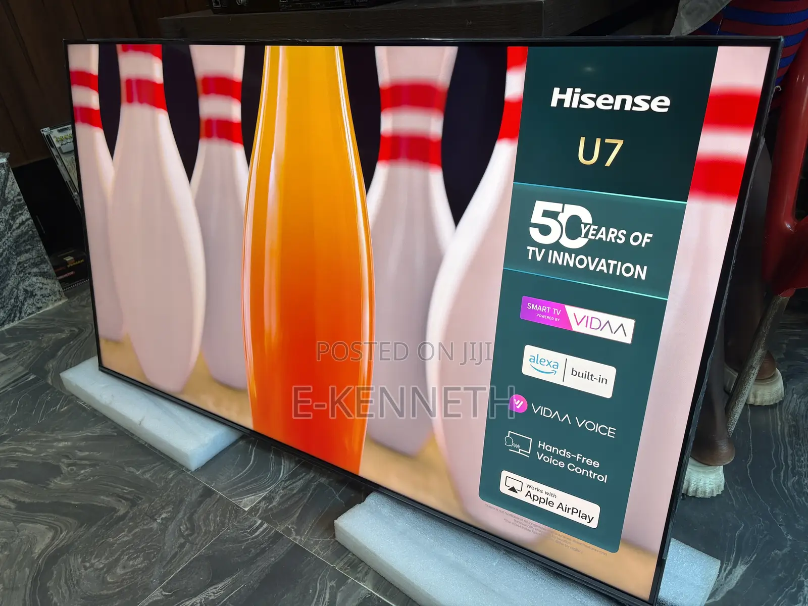 Hisense 55” Inches Uled U7 4k Smart TV