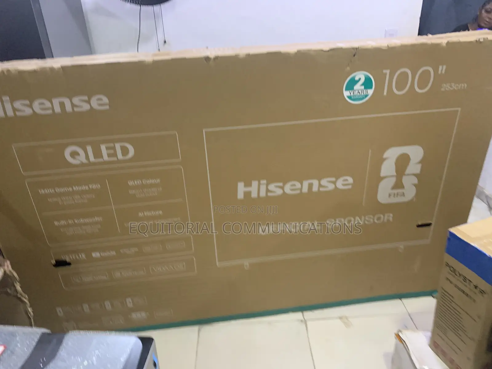 Hisense 100-Inch Smart QLED TV – Your Favourite Entertainment on One S