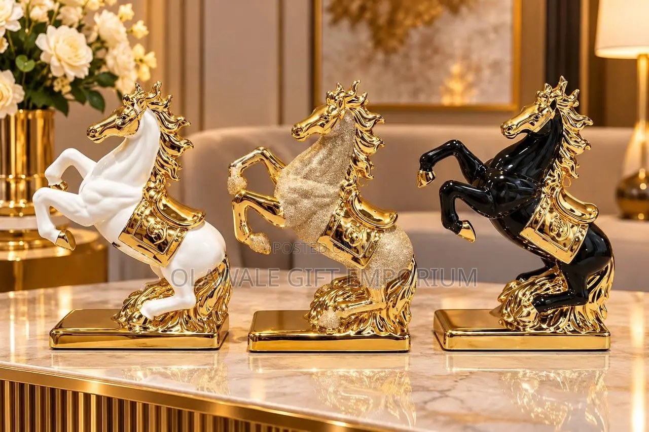 Rearing Horse Decor