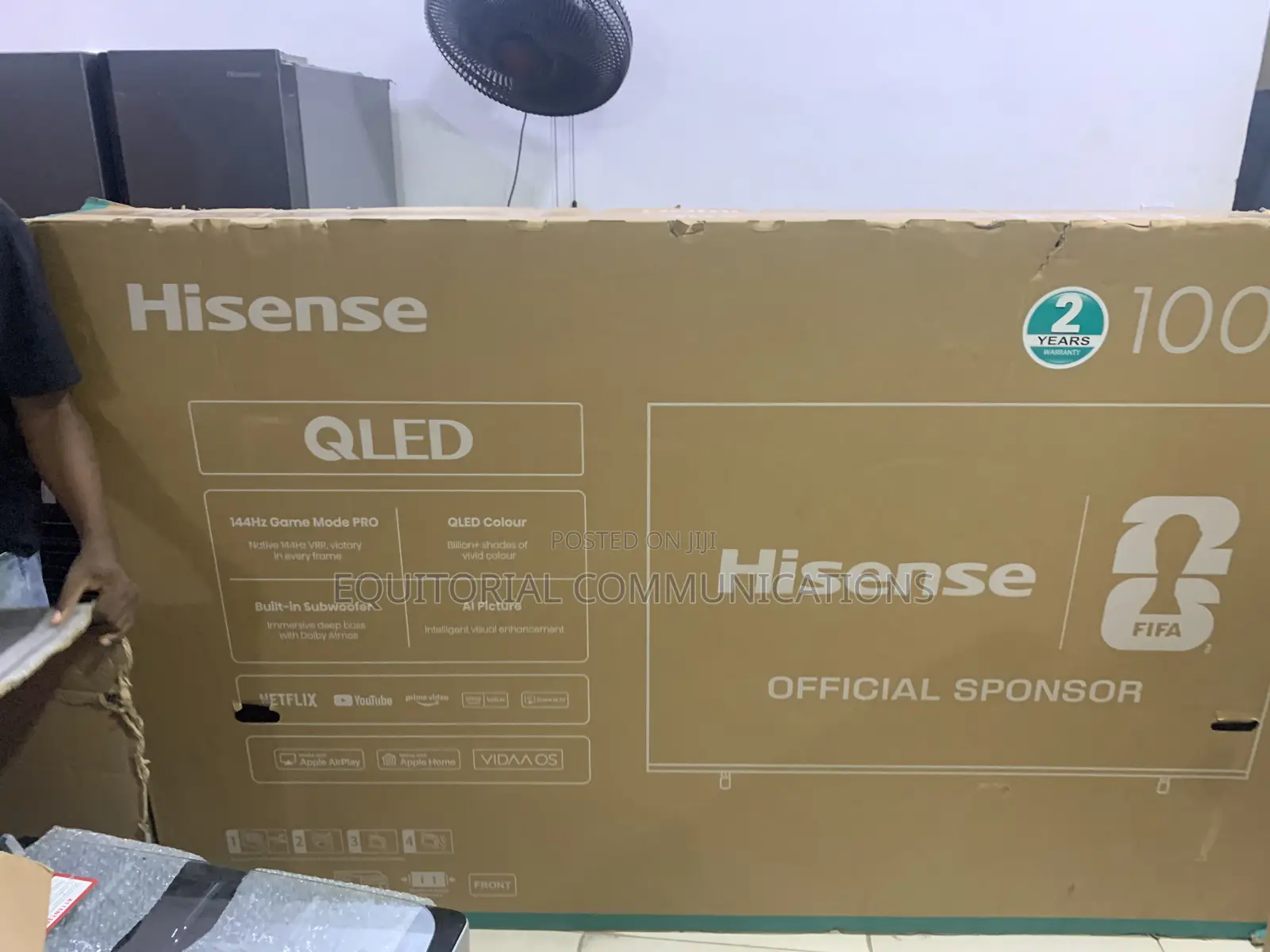 Hisense 100-Inch QLED TV – Your Gateway to Big-Screen Entertainment