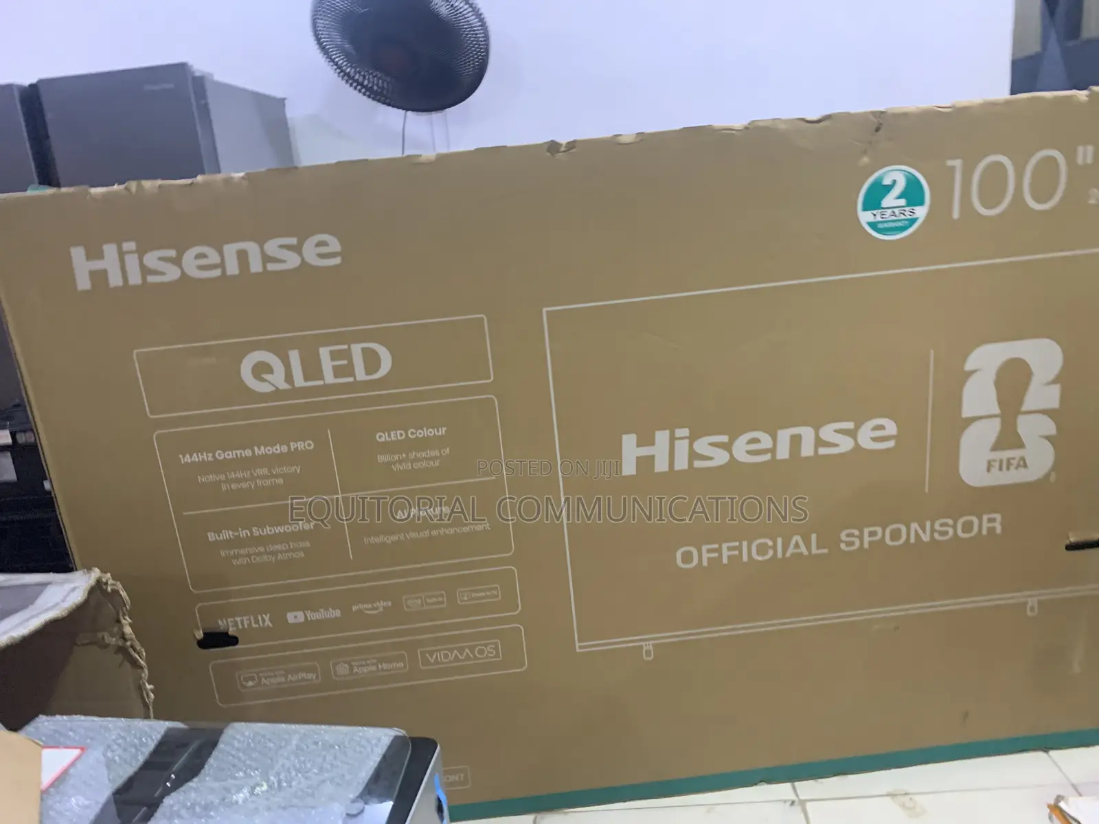 Hisense 100-Inch QLED TV – Your Gateway to Big-Screen Entertainment