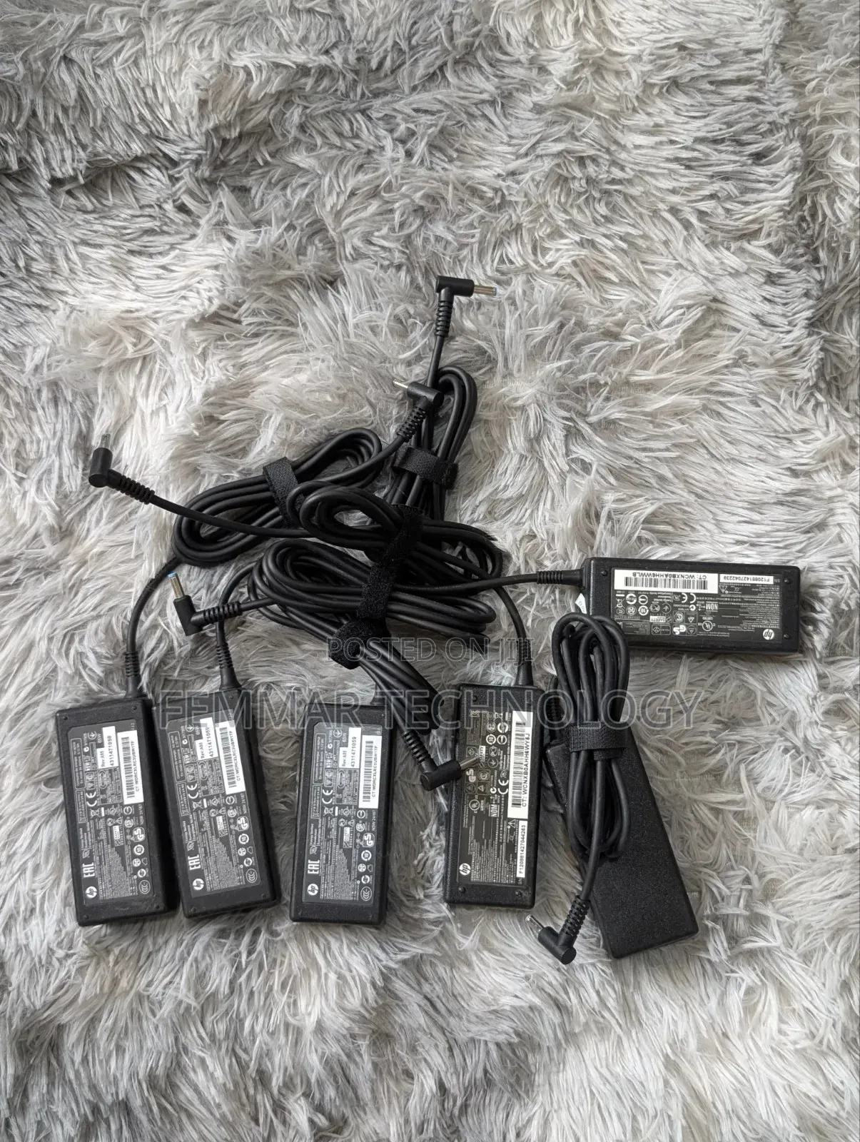 HP 65w Original Blue Mouth Charger