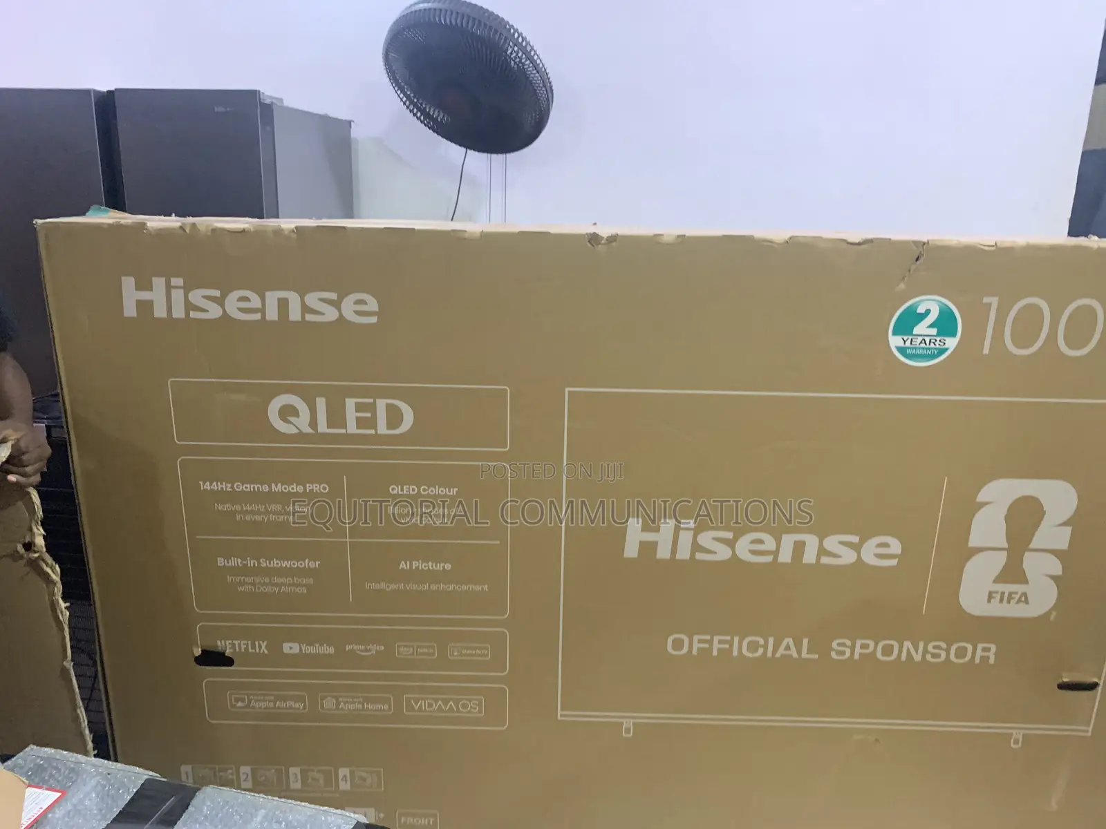 Hisense 100-Inch QLED Smart TV 100Q7Q – Create Your Own Home Cinema