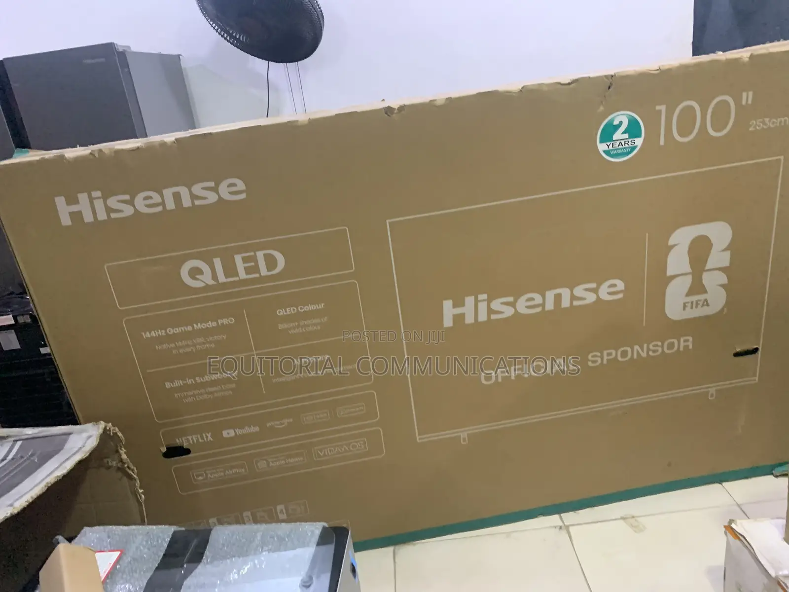Hisense 100Q7Q 100-Inch QLED TV – Experience Movies on a Grand Scale