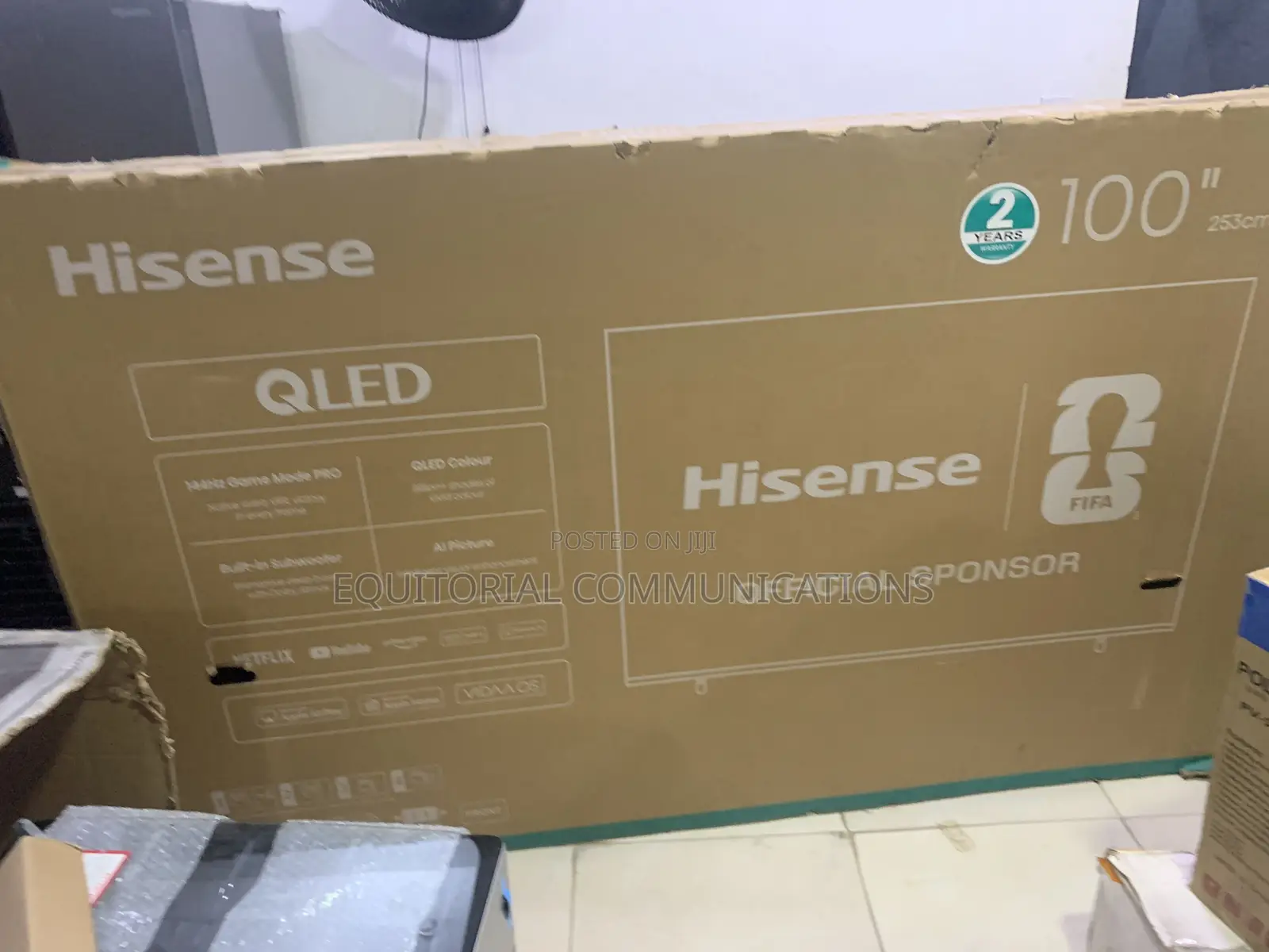 Hisense 100-Inch QLED Smart Television – Your Personal Home Theatre