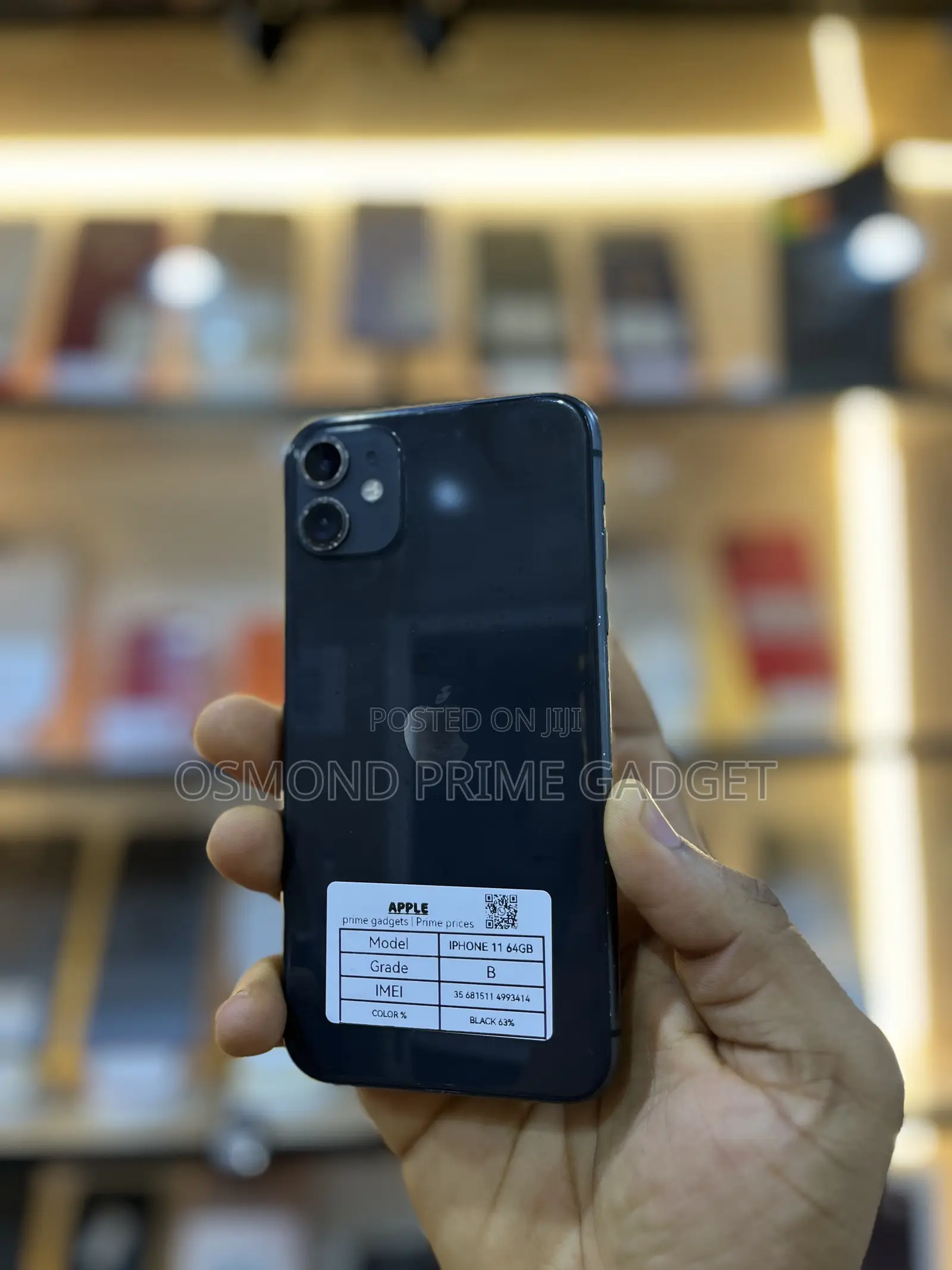 Apple iPhone 11 64 GB Black