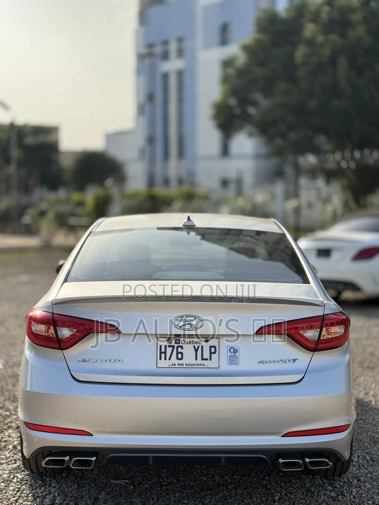 Hyundai Sonata Sport 2.0T Sedan FWD (2.0L 4cyl 6A) 2016 Silver