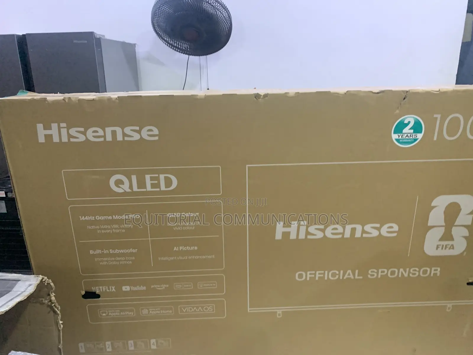 Hisense 100-Inch Smart TV – Make Game Days More Exciting