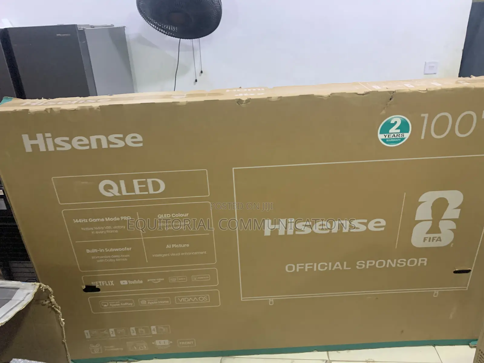 Hisense 100-Inch QLED Smart Television – Enjoy Every Sporting Moment