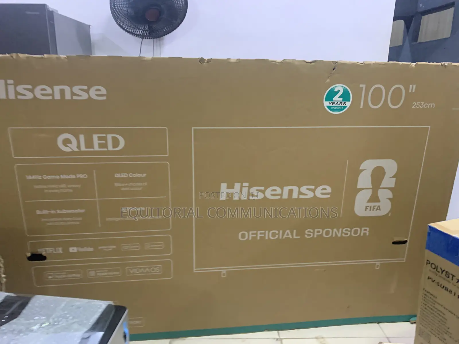 Hisense 100-Inch QLED Smart Television – Enjoy Every Sporting Moment