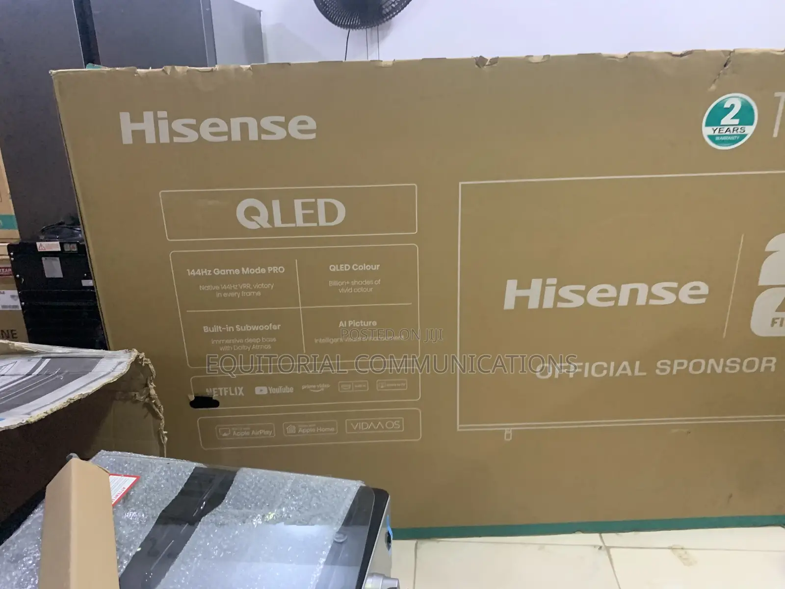 Hisense 100Q7Q 100-Inch QLED TV –Elevate Your Home Entertainment Setup