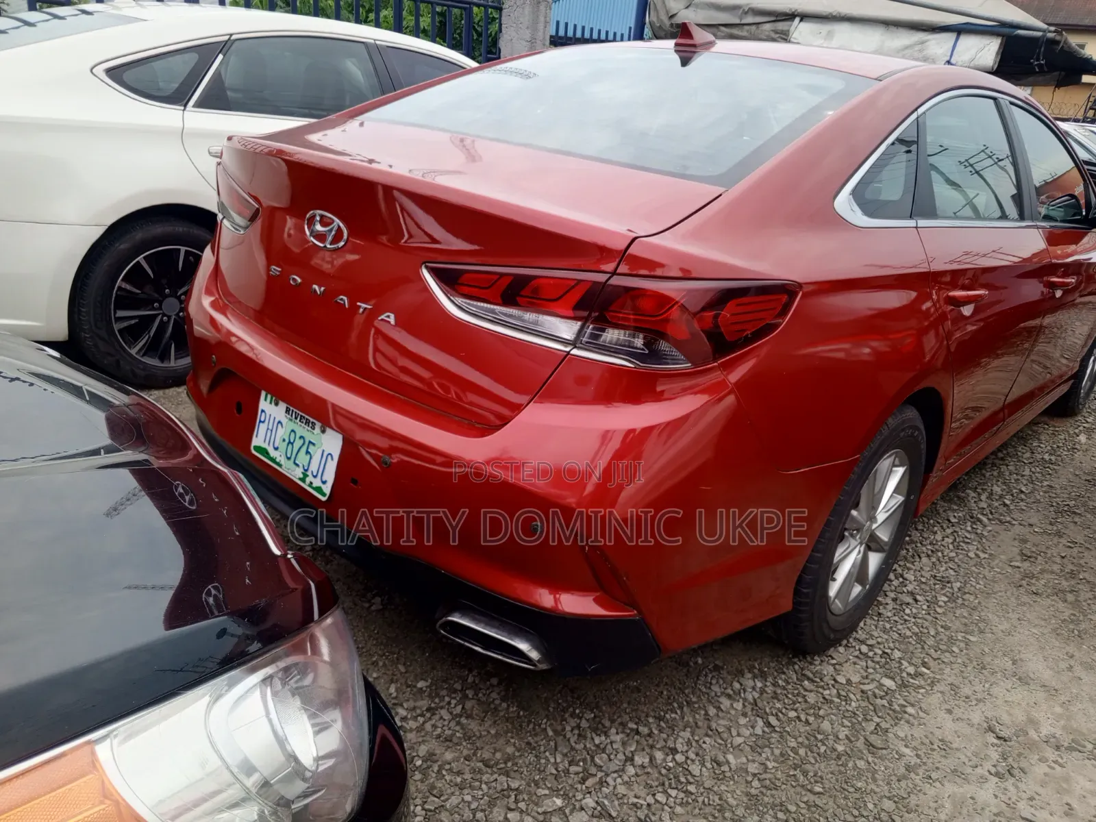Hyundai Sonata 2018 Red