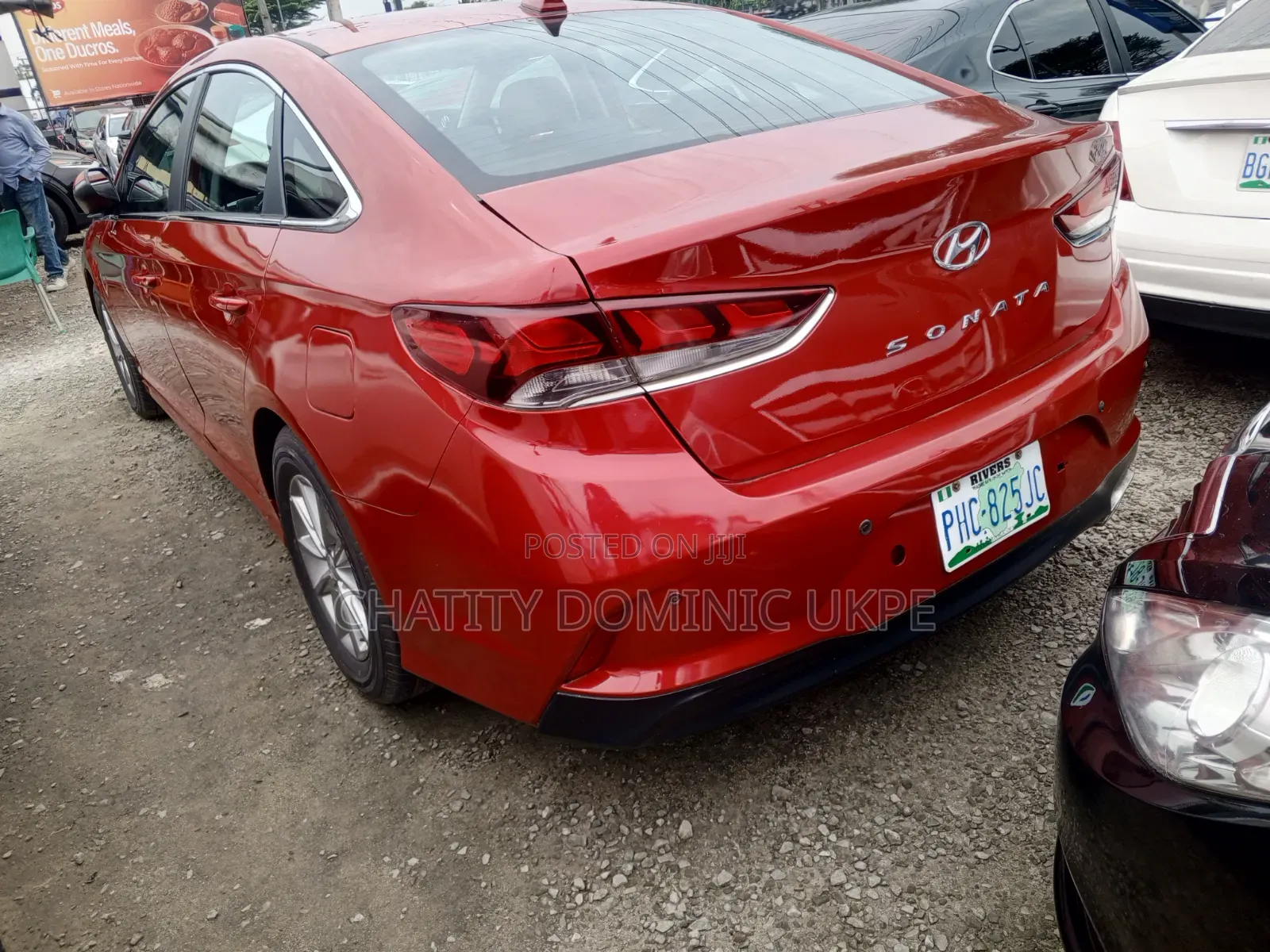Hyundai Sonata 2018 Red