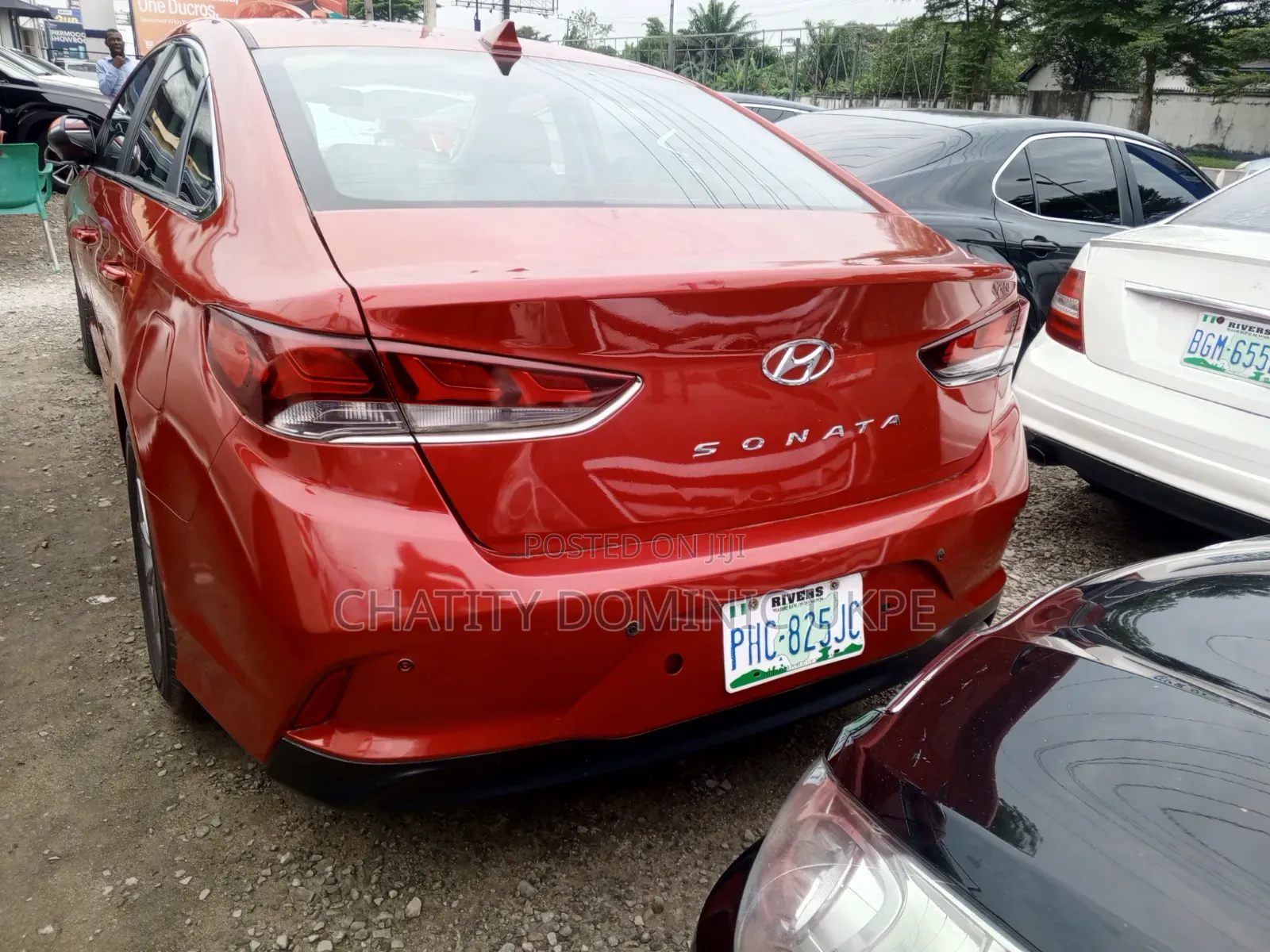 Hyundai Sonata 2018 Red
