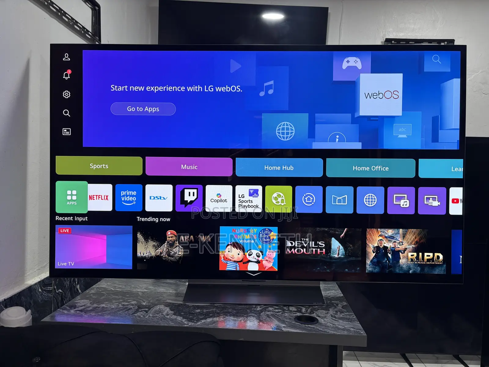 LG 65” Inches C4 Oled Evo 4k Smart TV With 120hz