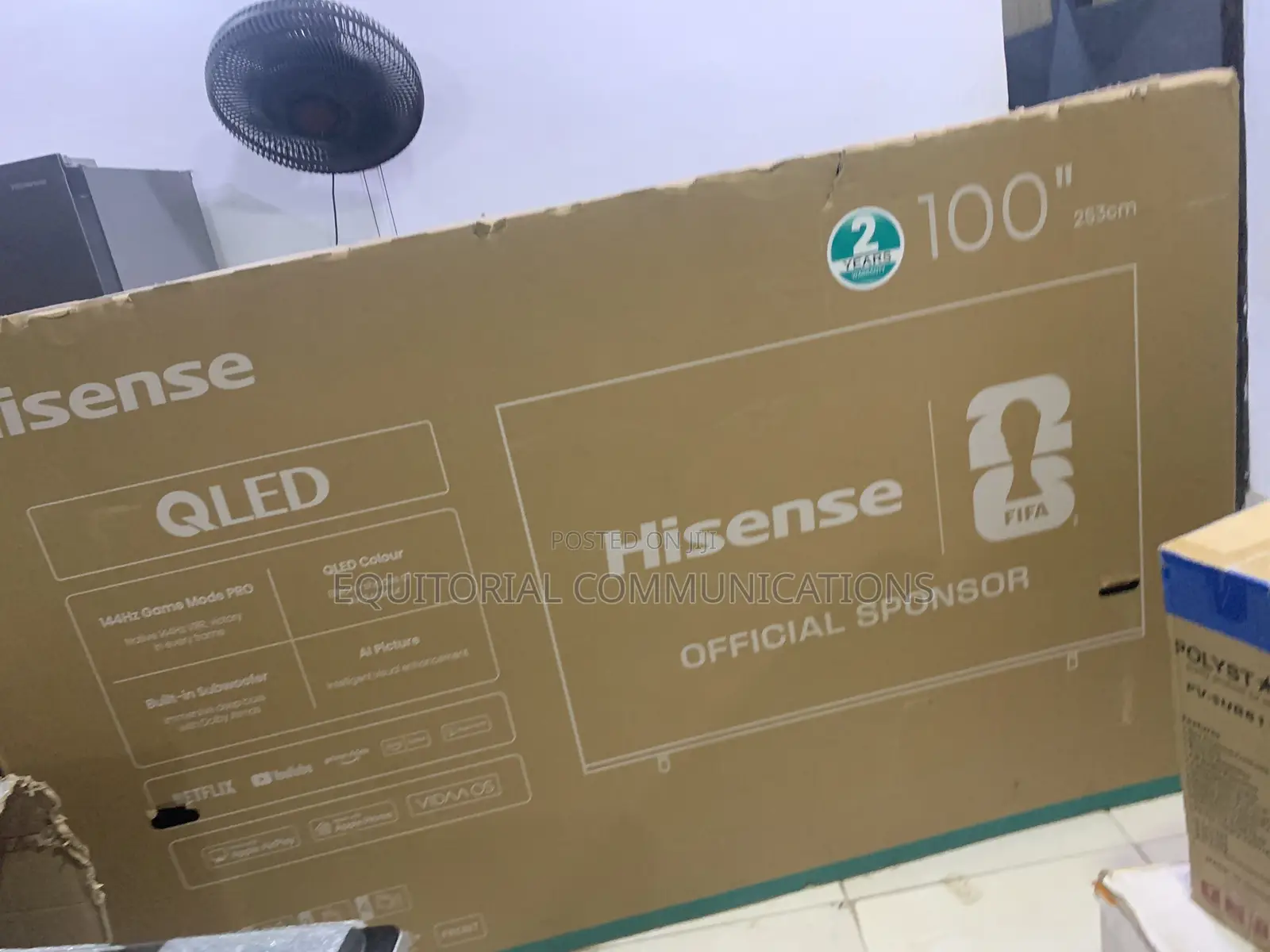 Hisense 100Q7Q 100-Inch Television – Modern Entertainment, Impressive