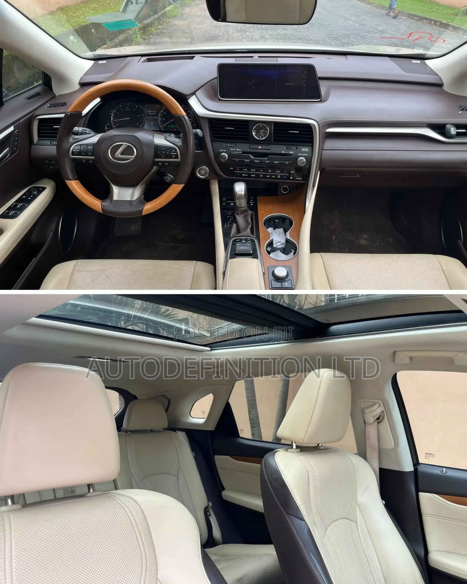 Lexus RX 350 FWD 2016 Beige