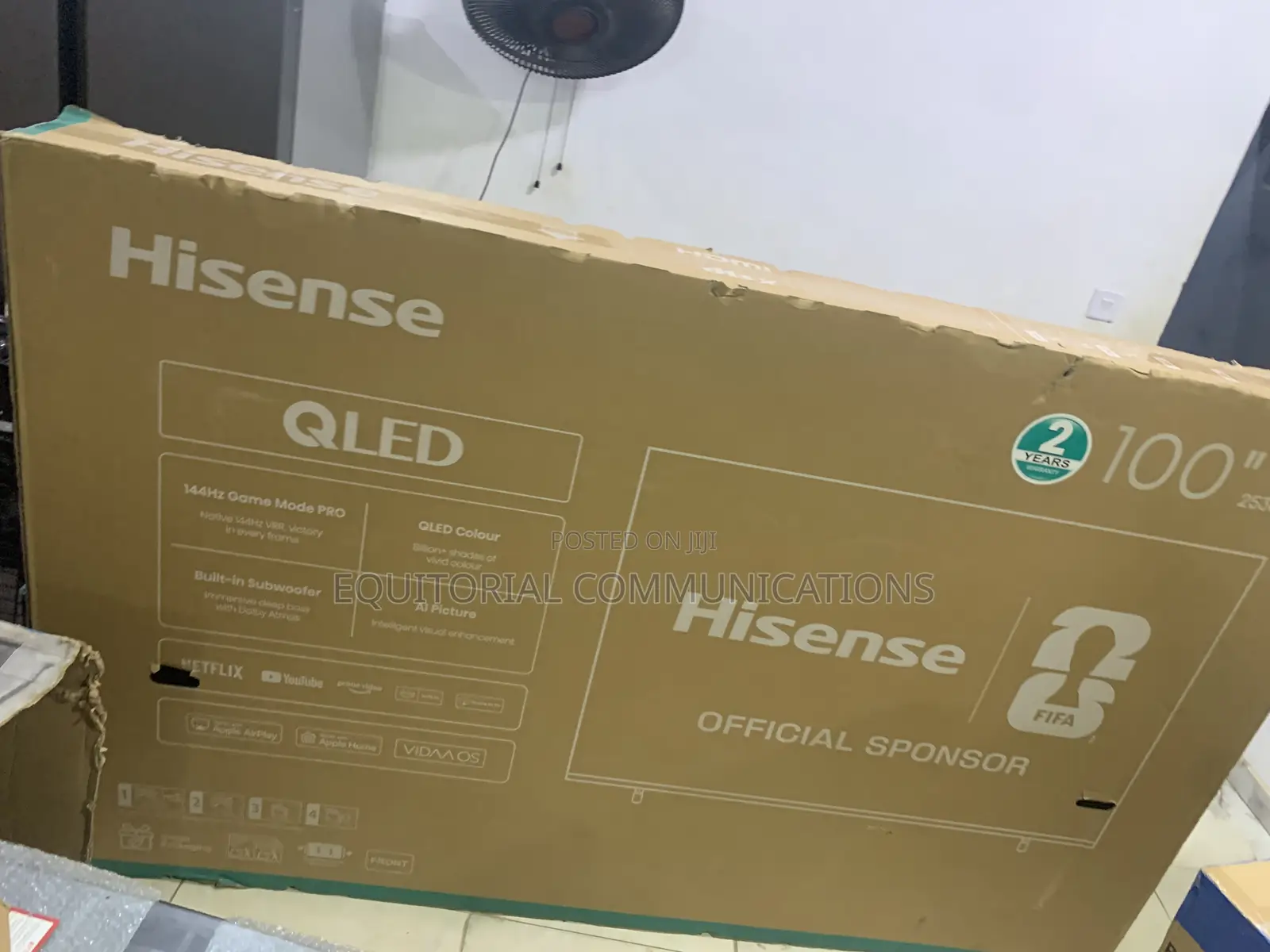Hisense 100-Inch QLED TV – Make Your Entertainment Space Stand Out