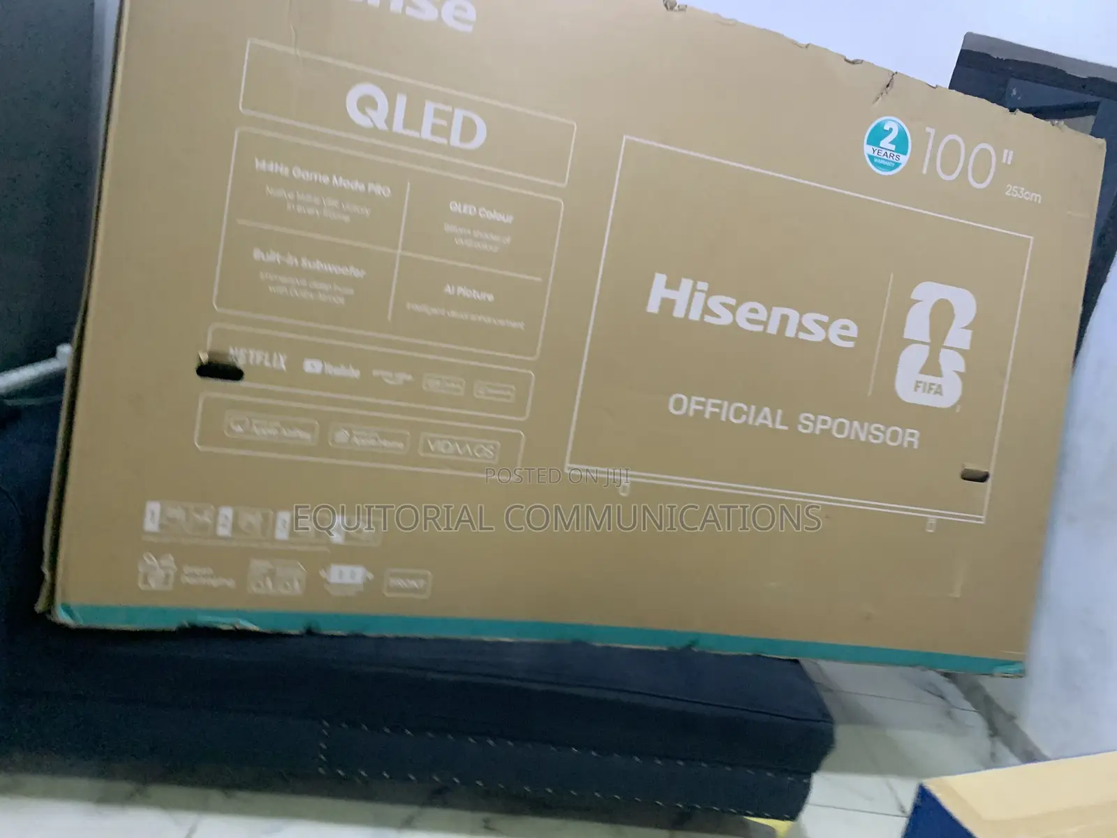 Hisense 100-Inch QLED Smart TV 100Q7Q – Bring the Whole Family Togethe