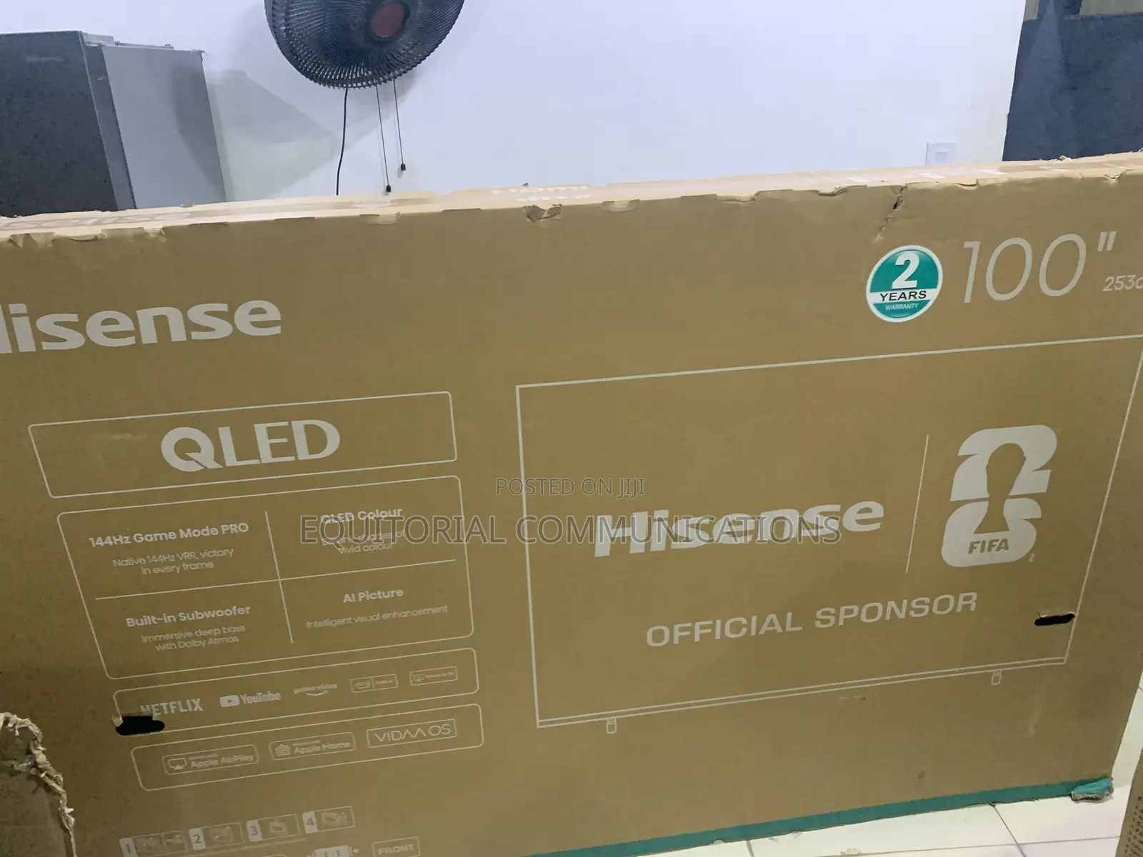 Hisense 100-Inch QLED Smart TV 100Q7Q – Bring the Whole Family Togethe