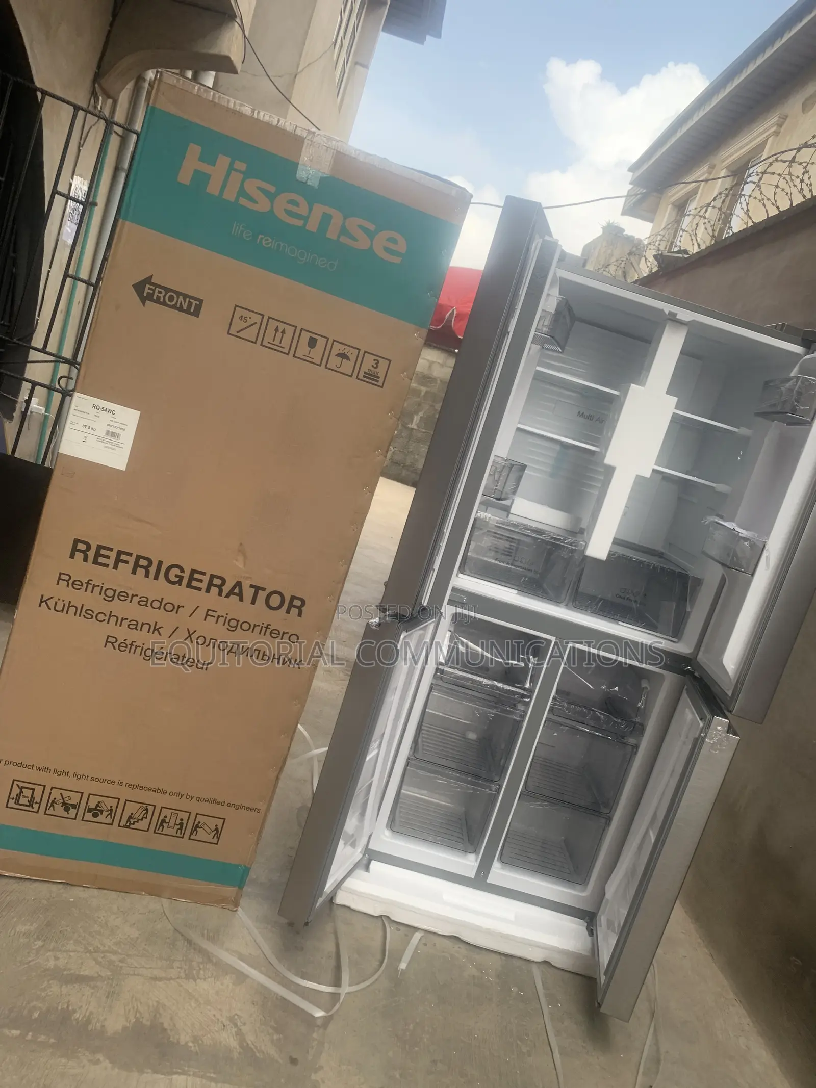 Hisense RQ-54WC 392L Refrigerator – Upgrade Your Kitchen in Style