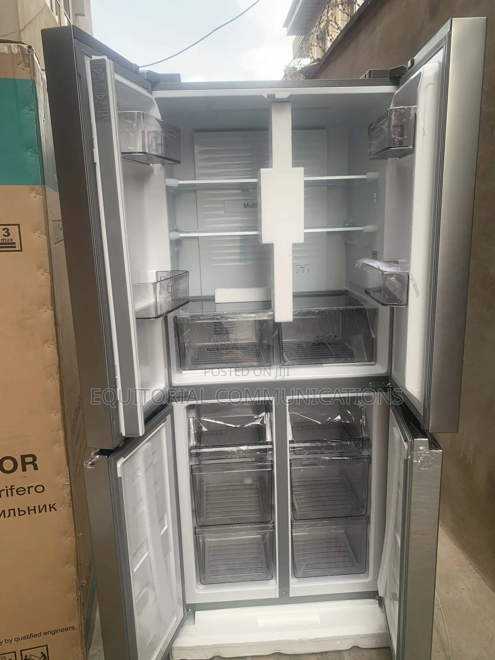 Hisense 392L Four-Door Fridge –Modern Design Meets Everyday Convenien