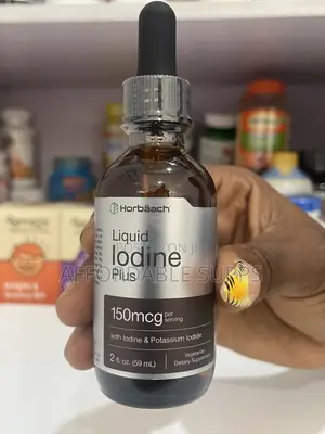 Horbaach Liquid Iodine Drops 150mcg – 2 Fl Oz (59ml)