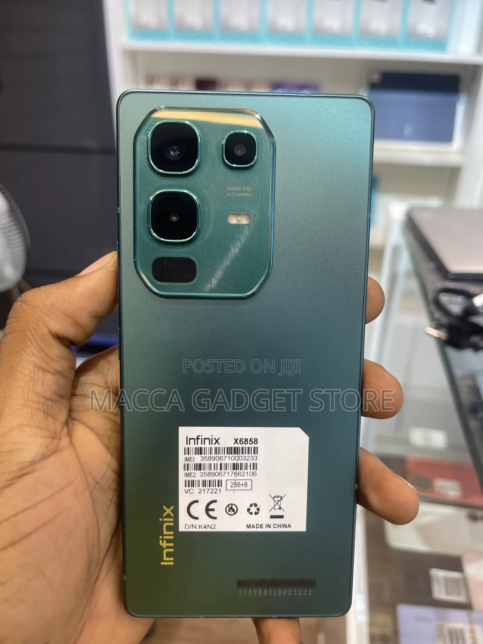 Infinix Note 50 4G 256 GB Green