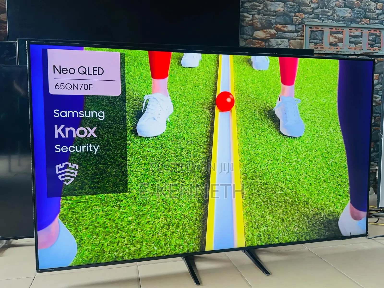 Samsung 65” Inches Neoqled Qn70f QHDR 4k Airslim Smart TV With 144hz