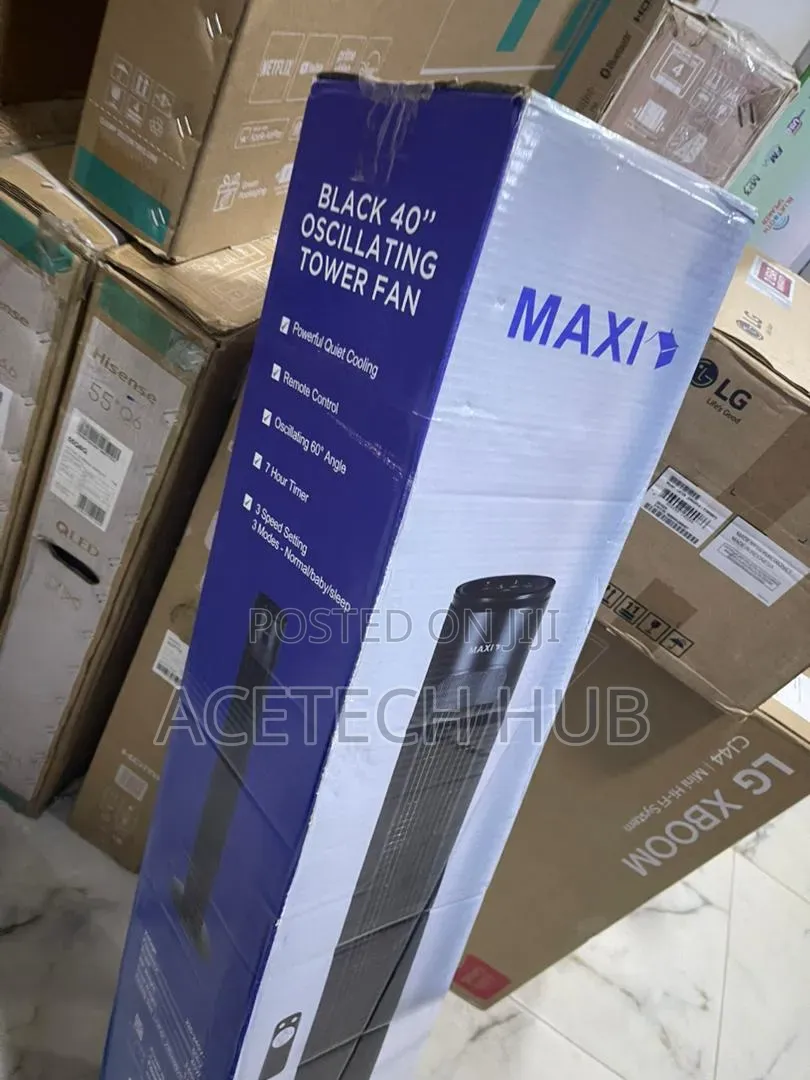 Maxi 40 Inches Oscillating Tower Fan for Sale