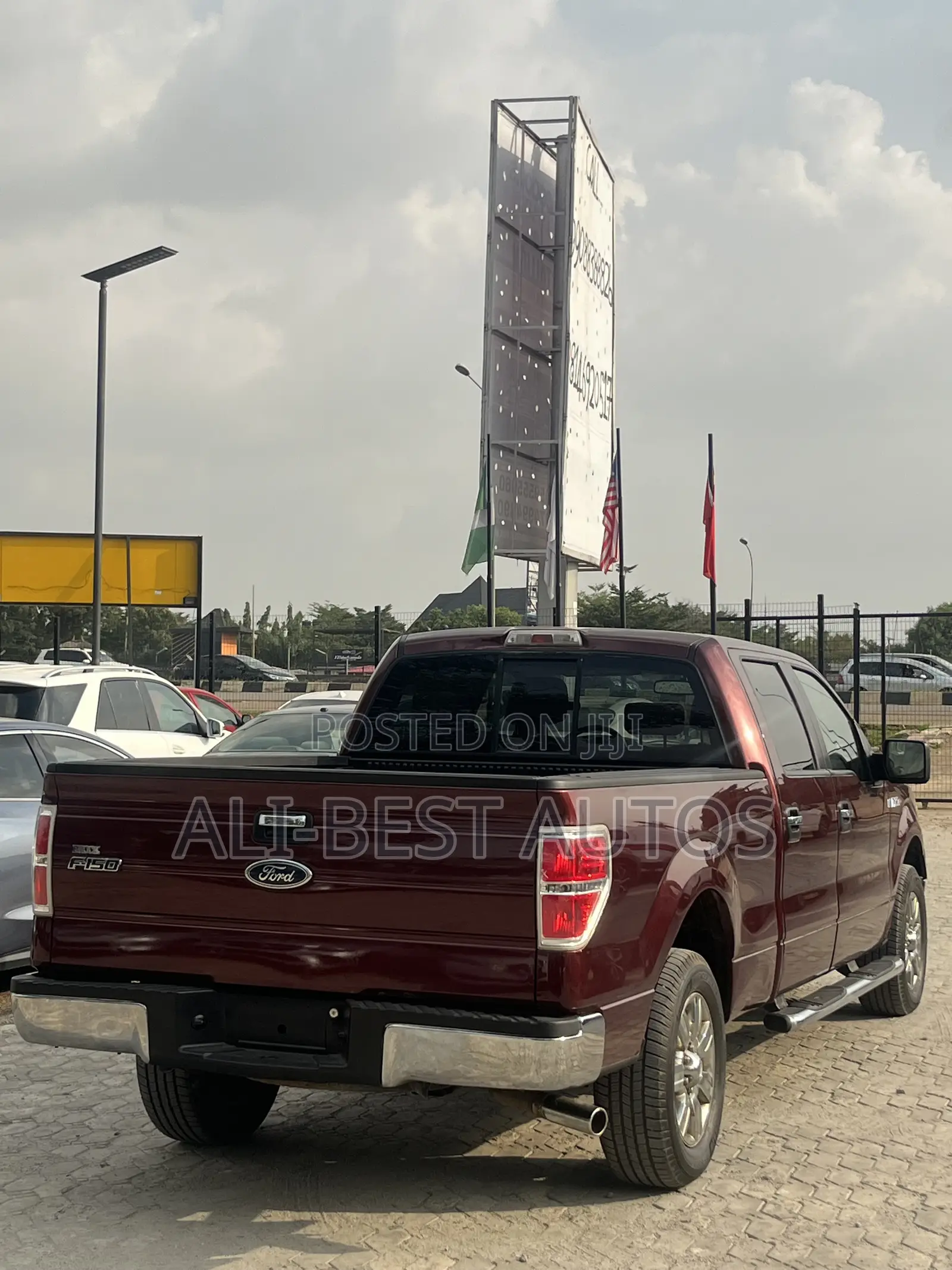 Ford F-150 SuperCab 4x4 2009 Burgundy