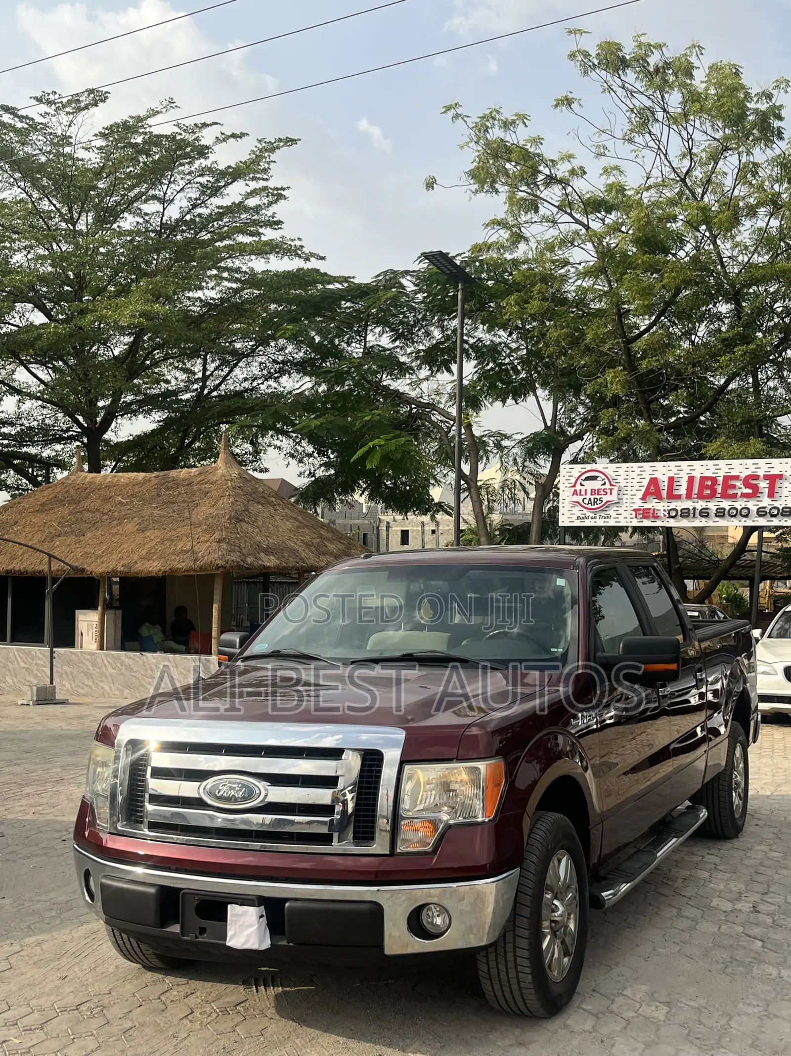 Ford F-150 SuperCab 4x4 2009 Burgundy