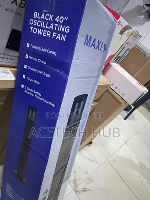 Maxi 40 Inches Standing Tower Fan for Home Use