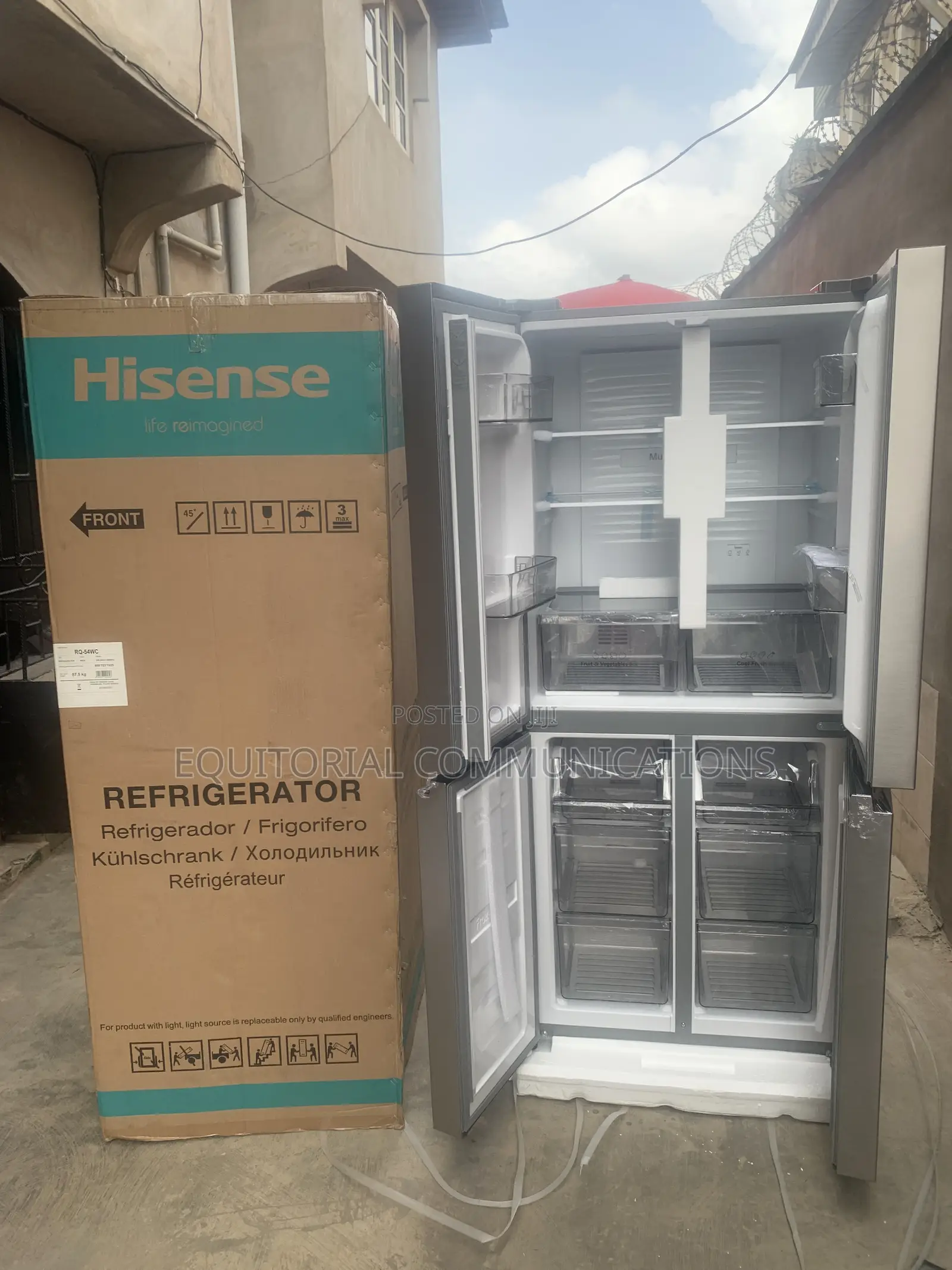 Hisense 392L 4-Door Refrigerator – Discover a Better Way to Store Food
