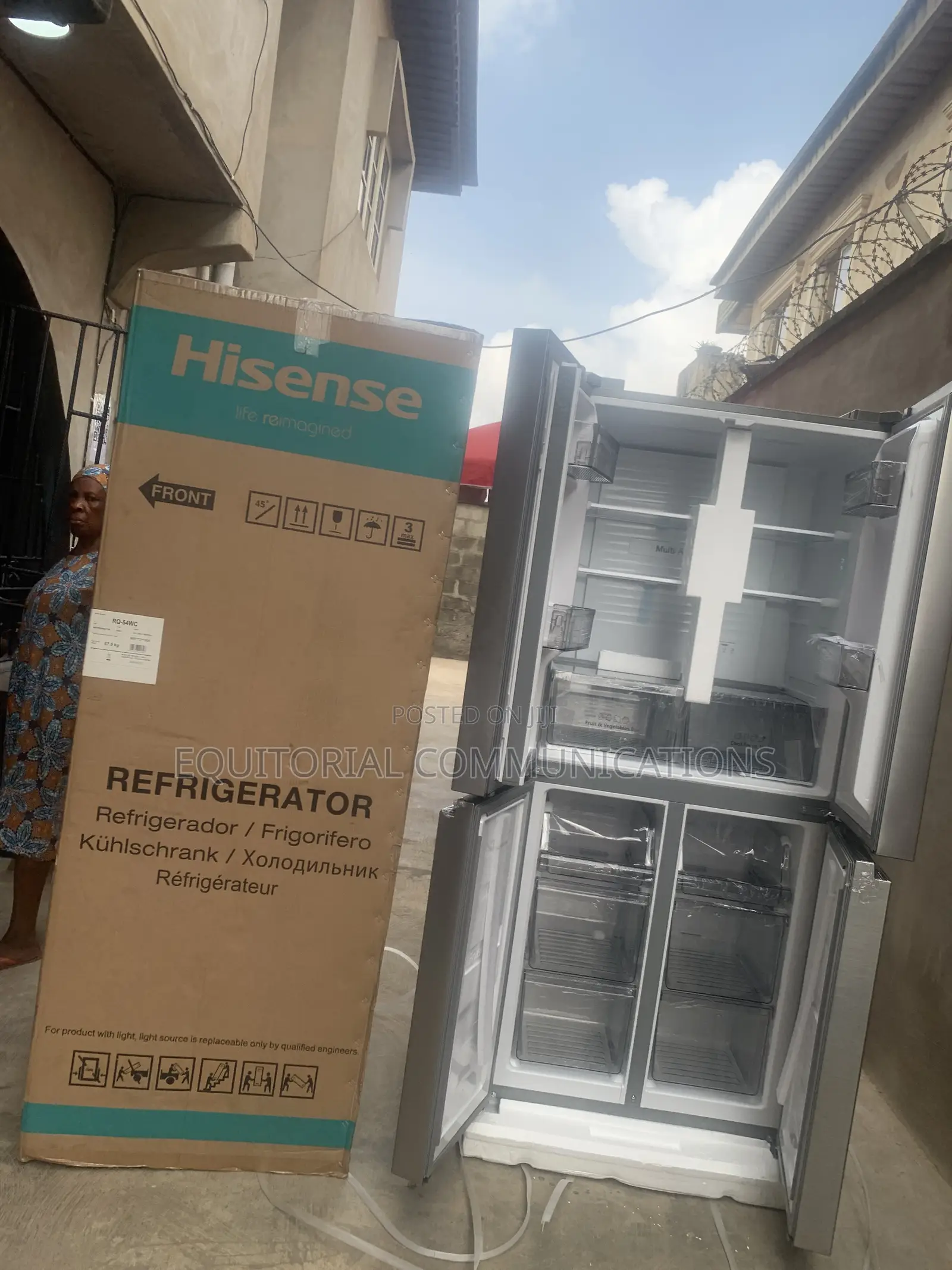 Hisense 392L 4-Door Refrigerator – Discover a Better Way to Store Food