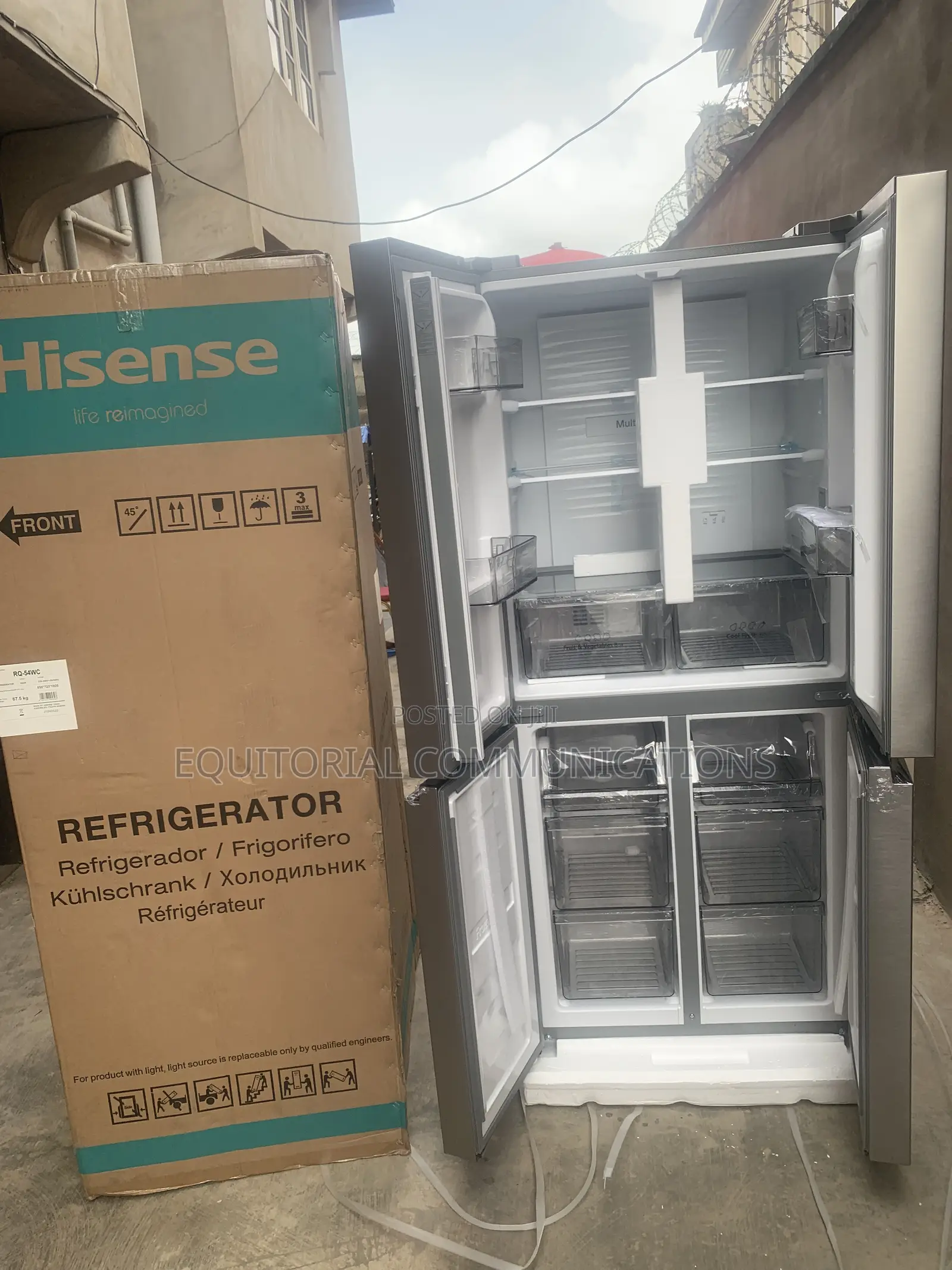 Hisense 392L Fridge – More Room for Fruits, Vegetables and Beverages