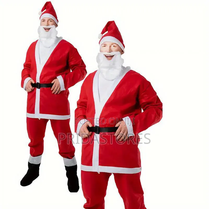 6-Piece Santa Claus Costume Set