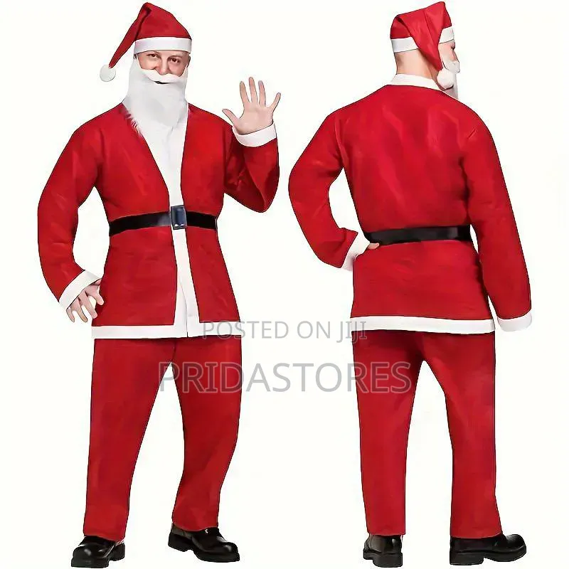 6-Piece Santa Claus Costume Set