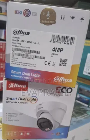 Dahua 4MP Smart Dual Light Bullet Network Camera