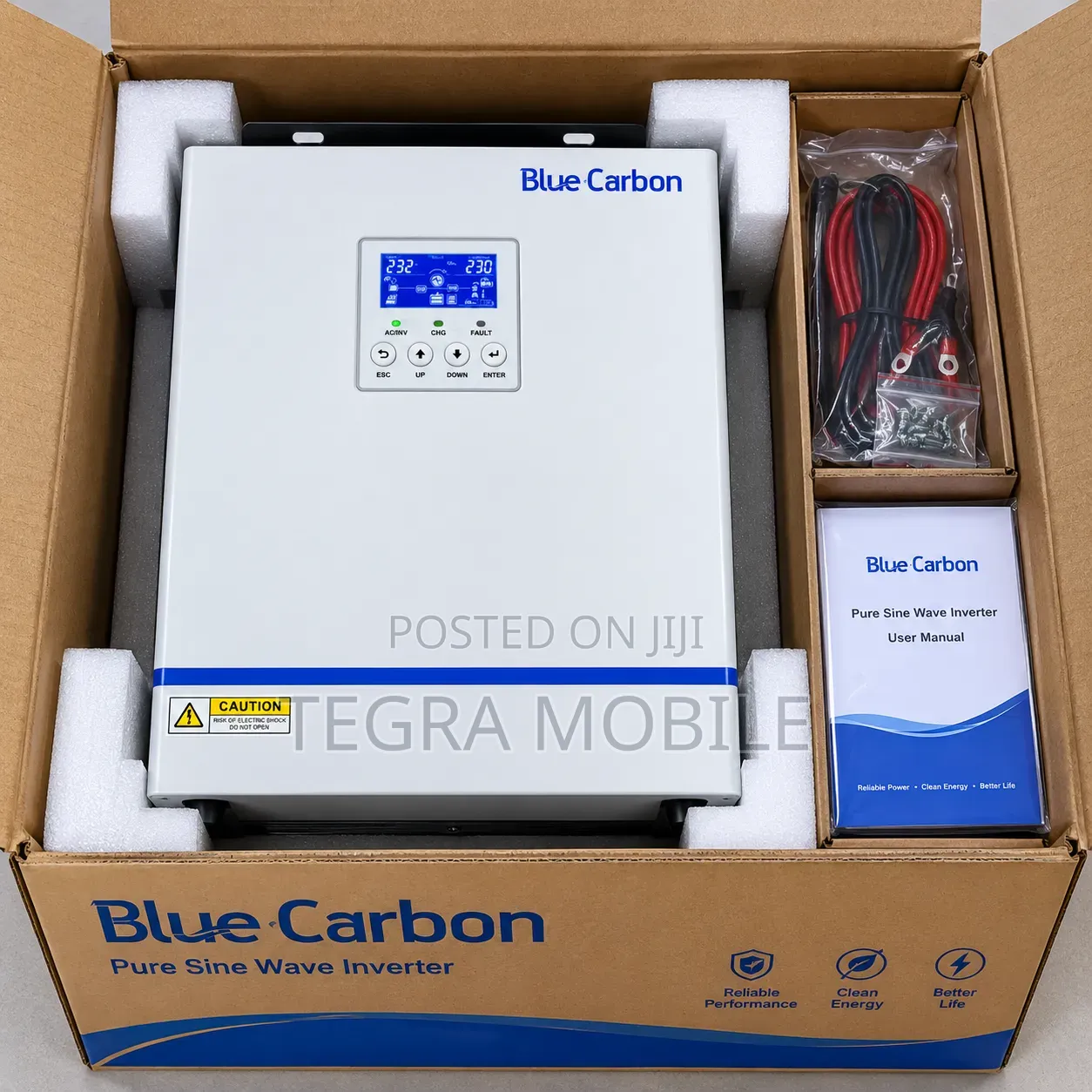 Blue Carbon 4kva/24v Hybrid Inverter.
